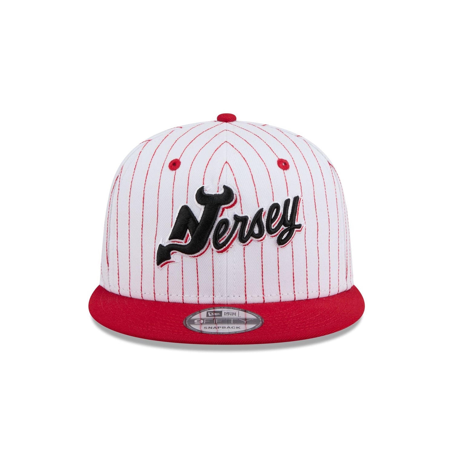 New Jersey Devils Deceptor Pinstripe 9FIFTY Snapback Hat