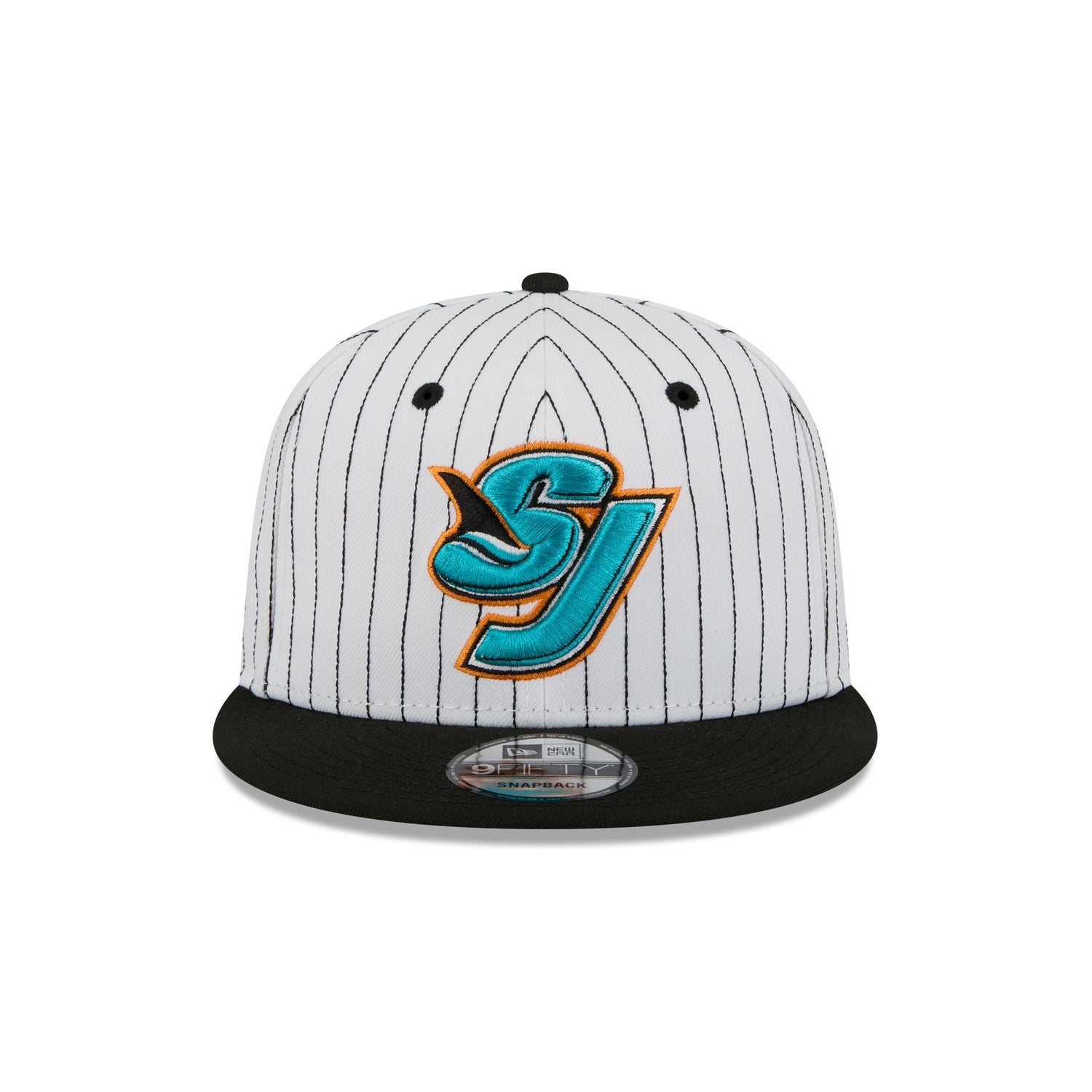 San Jose Sharks Deceptor Pinstripe 9FIFTY Snapback Hat
