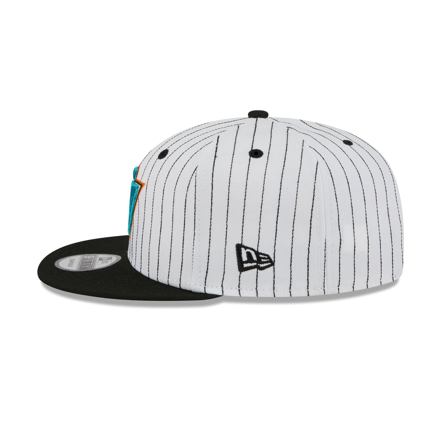 San Jose Sharks Deceptor Pinstripe 9FIFTY Snapback Hat