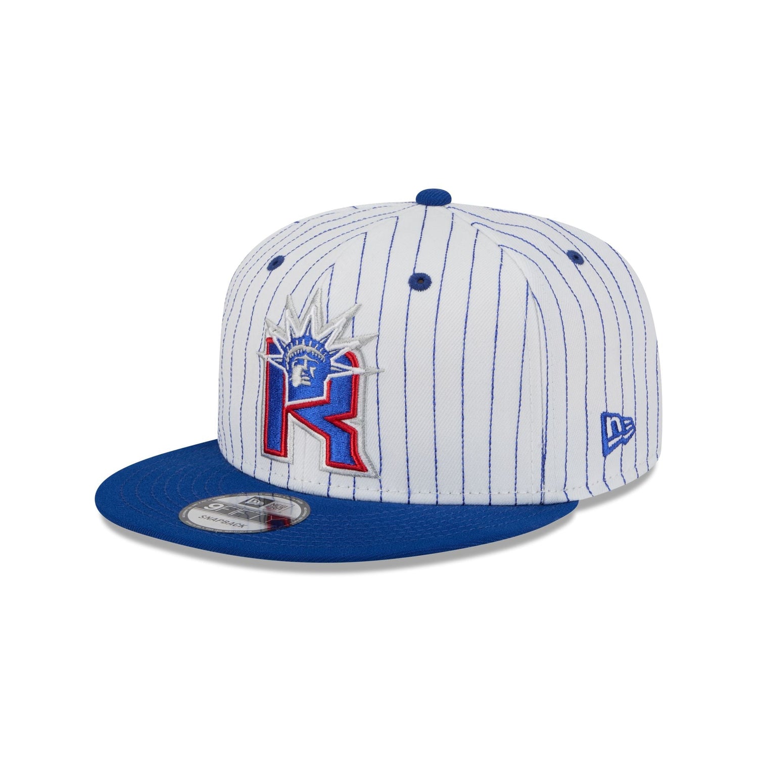New York Rangers Deceptor Pinstripe 9FIFTY Snapback Hat