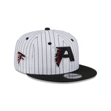 Atlanta Falcons Deceptor Pinstripe 9FIFTY Snapback Hat