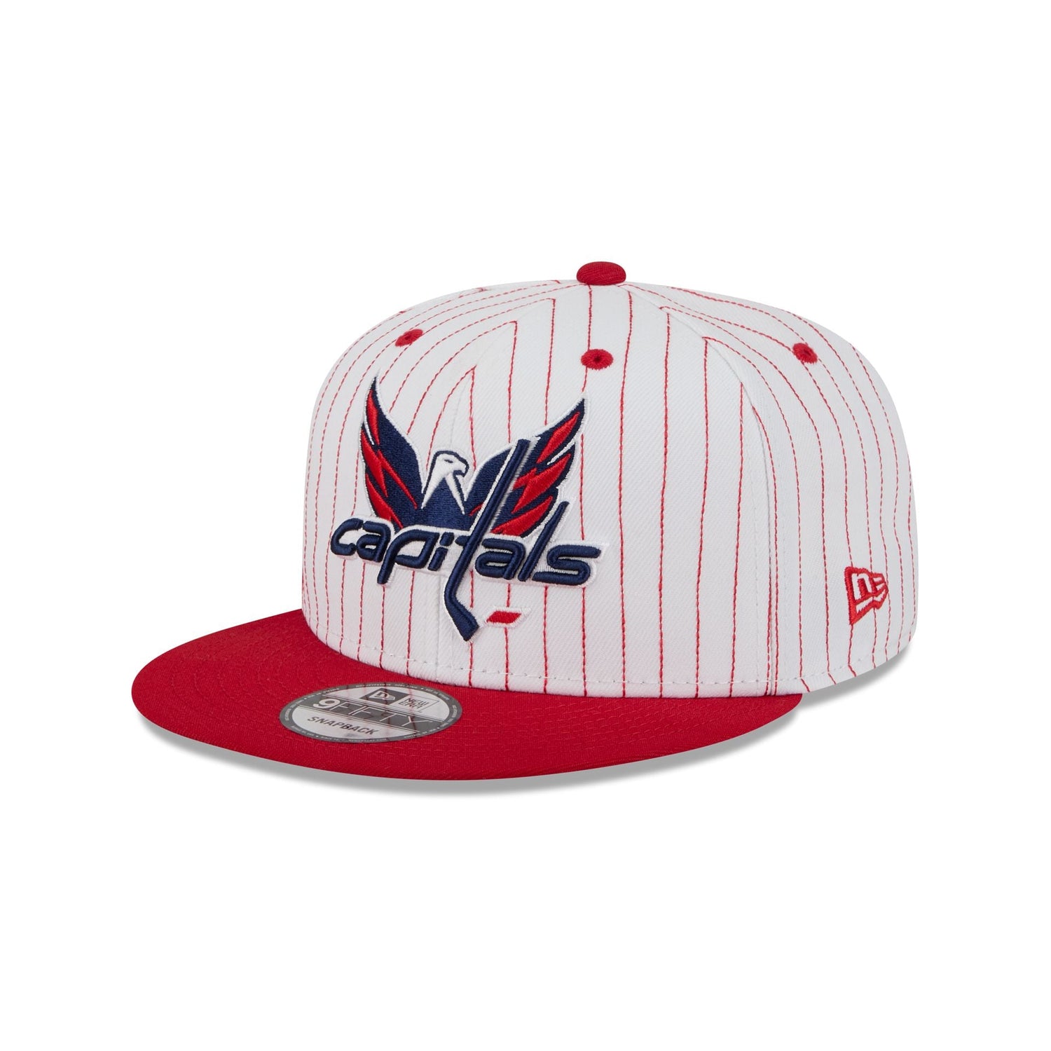 Washington Capitals Deceptor Pinstripe 9FIFTY Snapback Hat