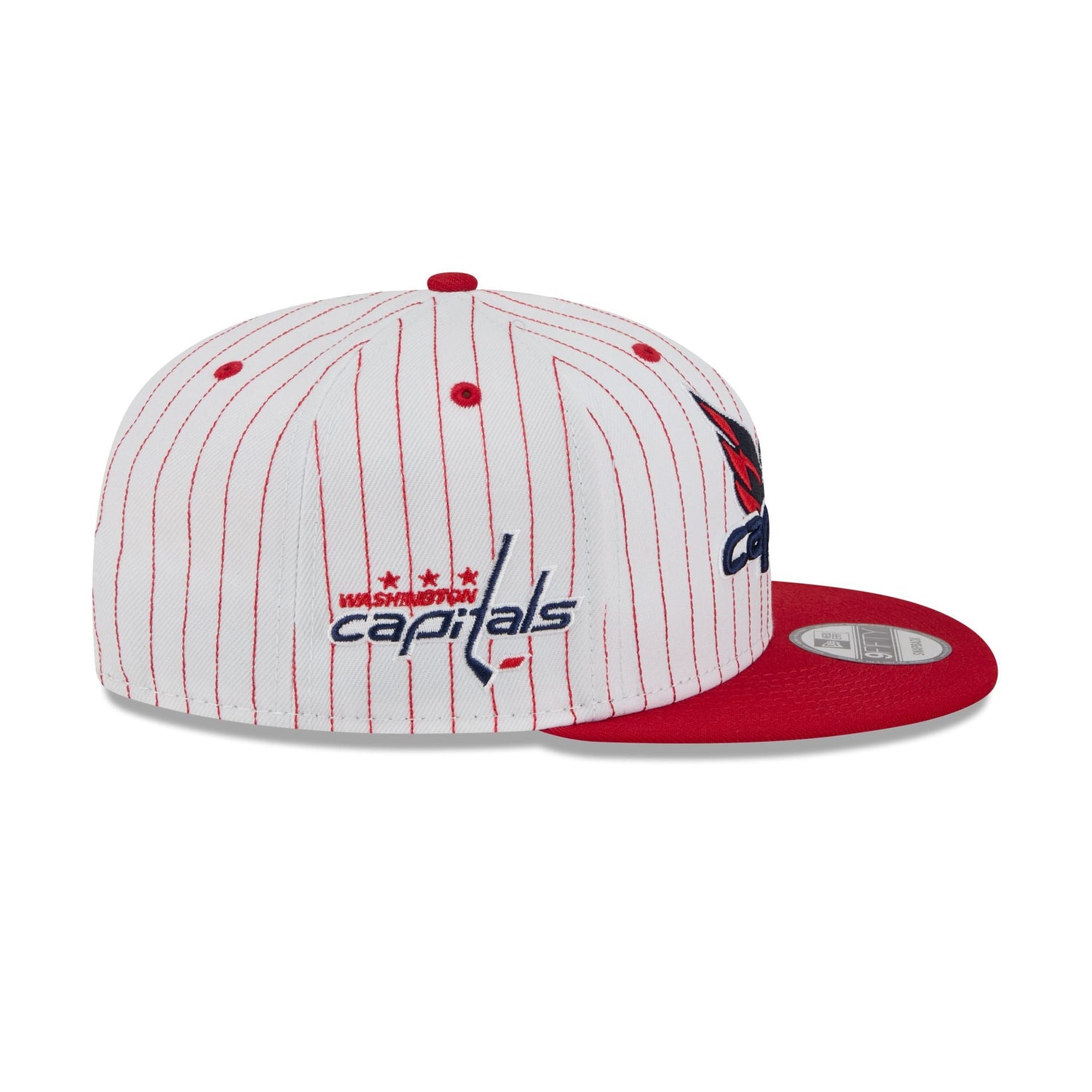 Washington Capitals Deceptor Pinstripe 9FIFTY Snapback Hat