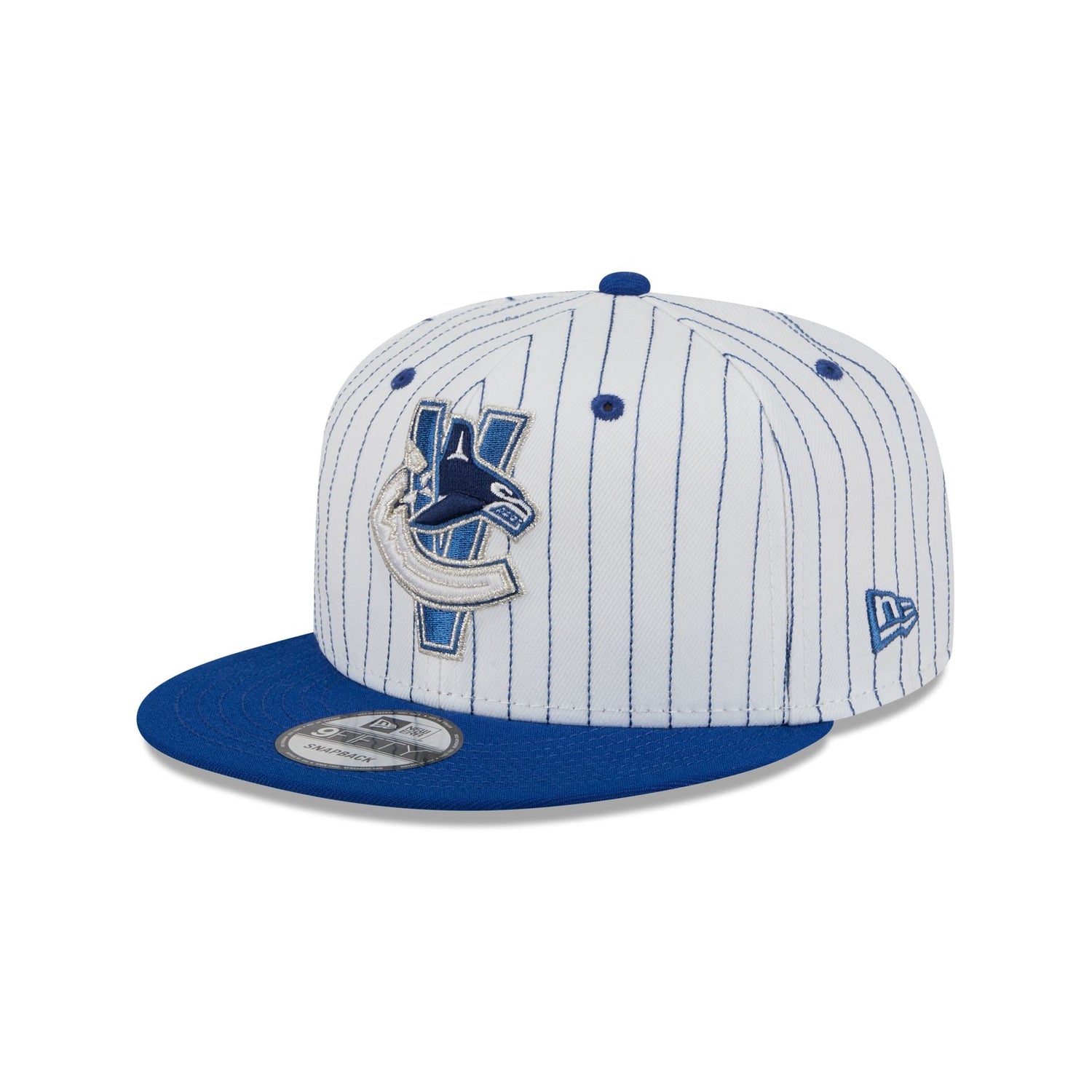 Vancouver Canucks Deceptor Pinstripe 9FIFTY Snapback Hat