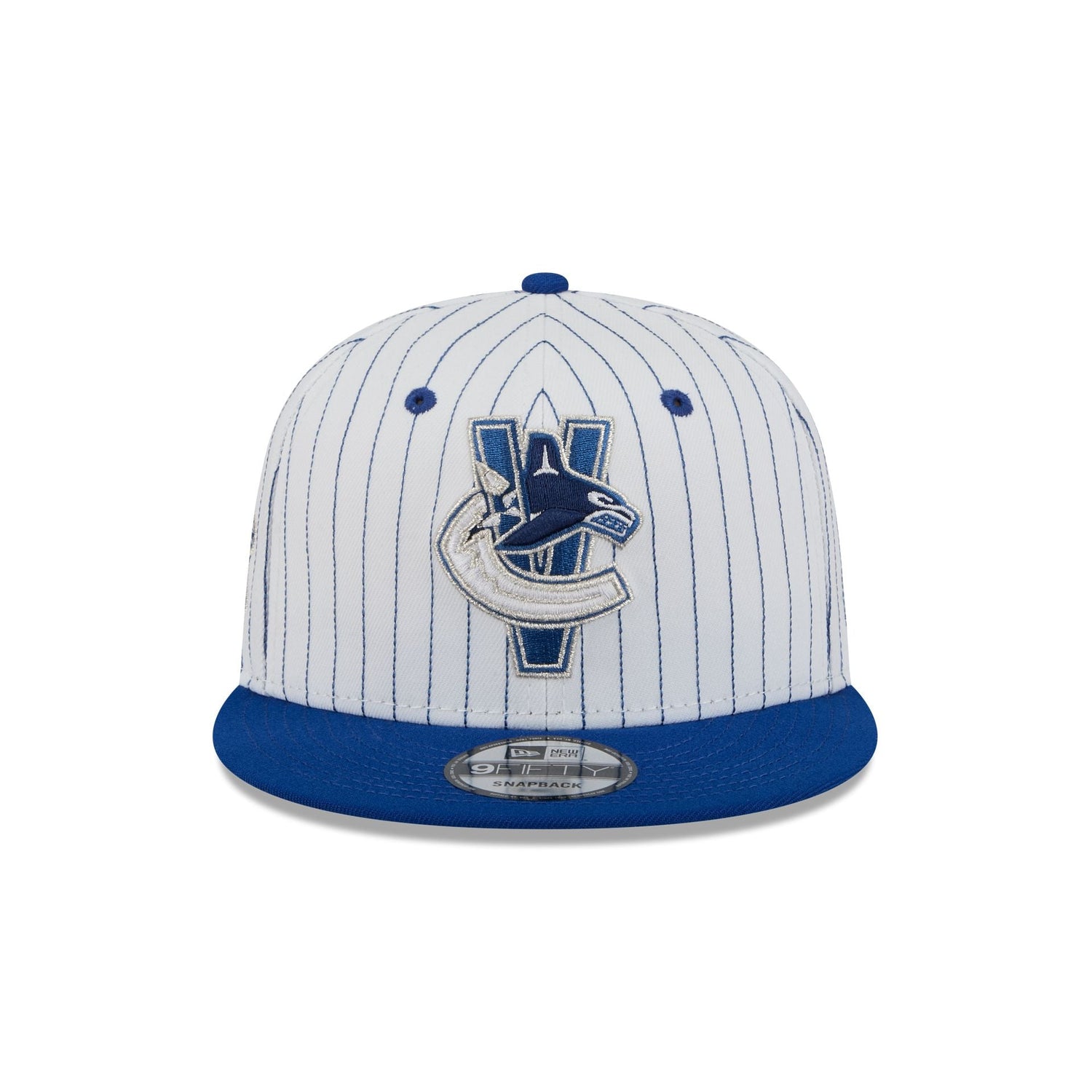 Vancouver Canucks Deceptor Pinstripe 9FIFTY Snapback Hat