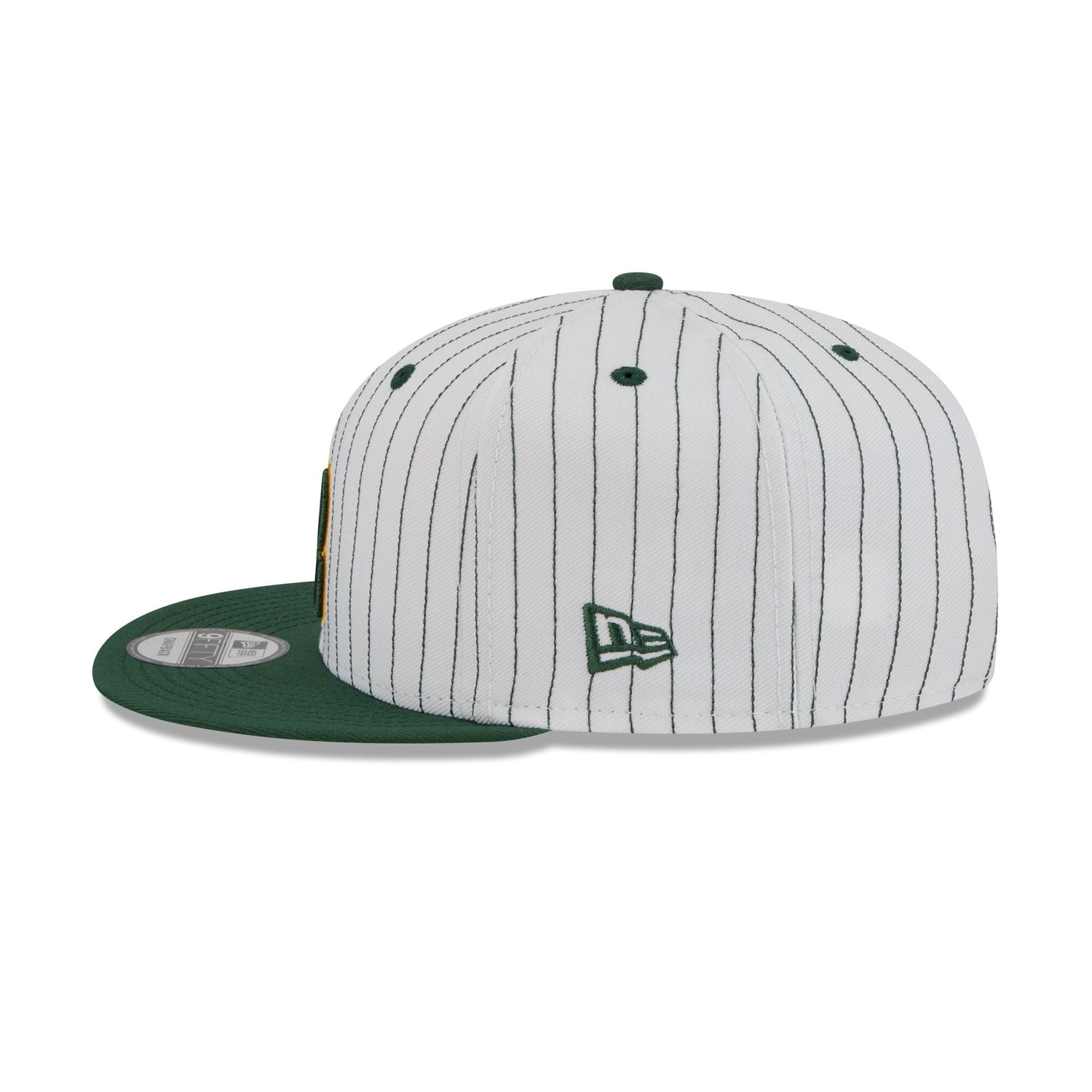 Green Bay Packers Deceptor Pinstripe 9FIFTY Snapback Hat