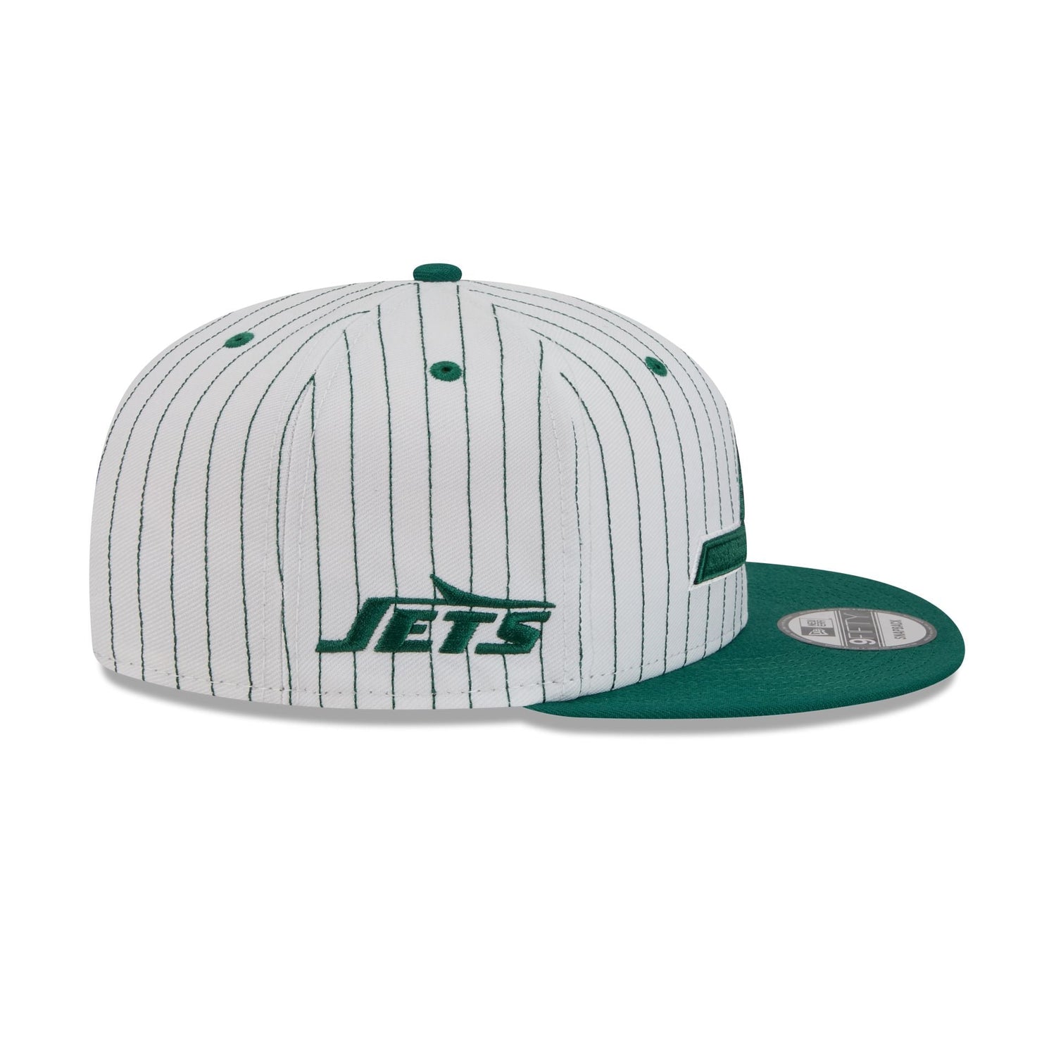 New York Jets Deceptor Pinstripe 9FIFTY Snapback Hat
