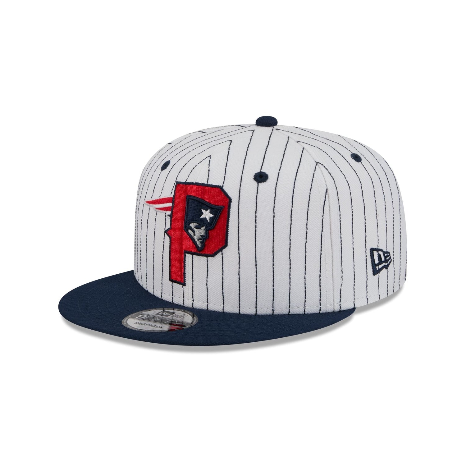 New England Patriots Deceptor Pinstripe 9FIFTY Snapback Hat