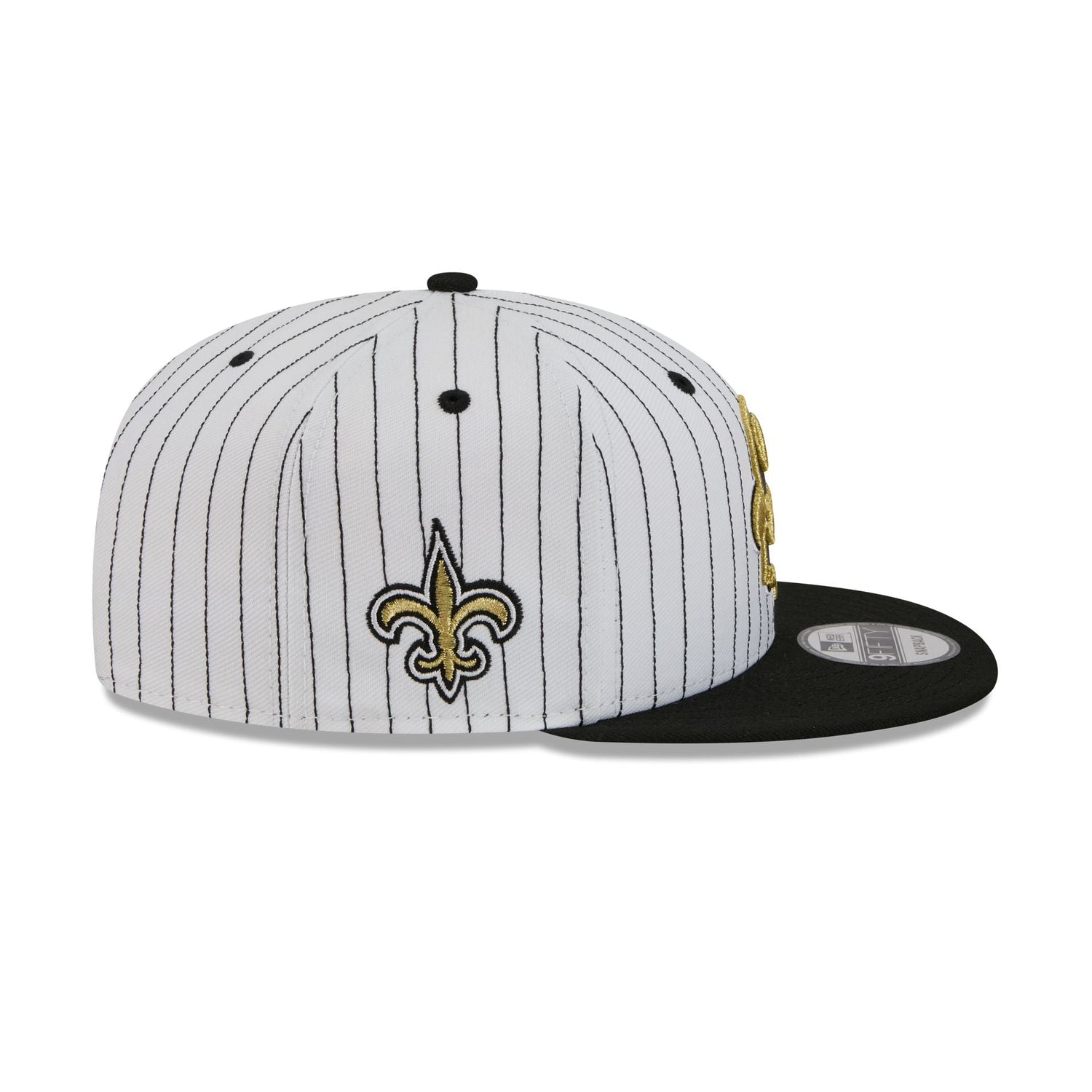 New Orleans Saints Deceptor Pinstripe 9FIFTY Snapback Hat