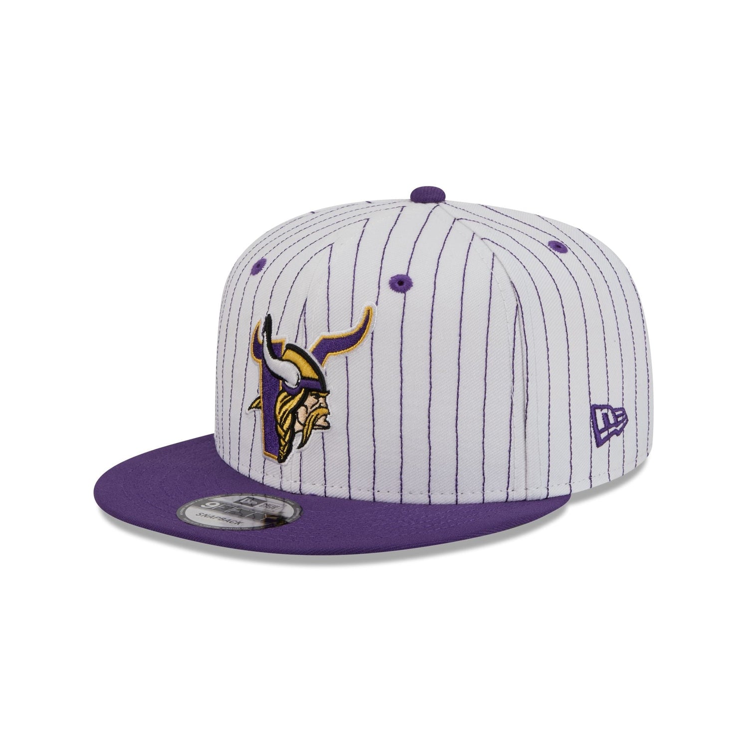 Minnesota Vikings Deceptor Pinstripe 9FIFTY Snapback Hat