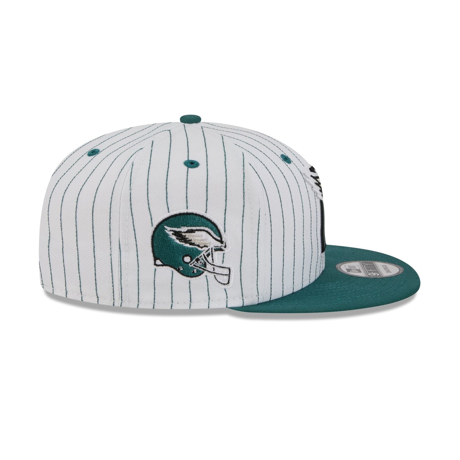 Philadelphia Eagles Deceptor Pinstripe 9FIFTY Snapback Hat