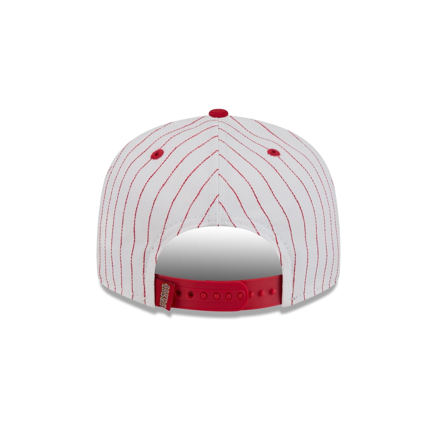 San Francisco 49ers Deceptor Pinstripe 9FIFTY Snapback Hat