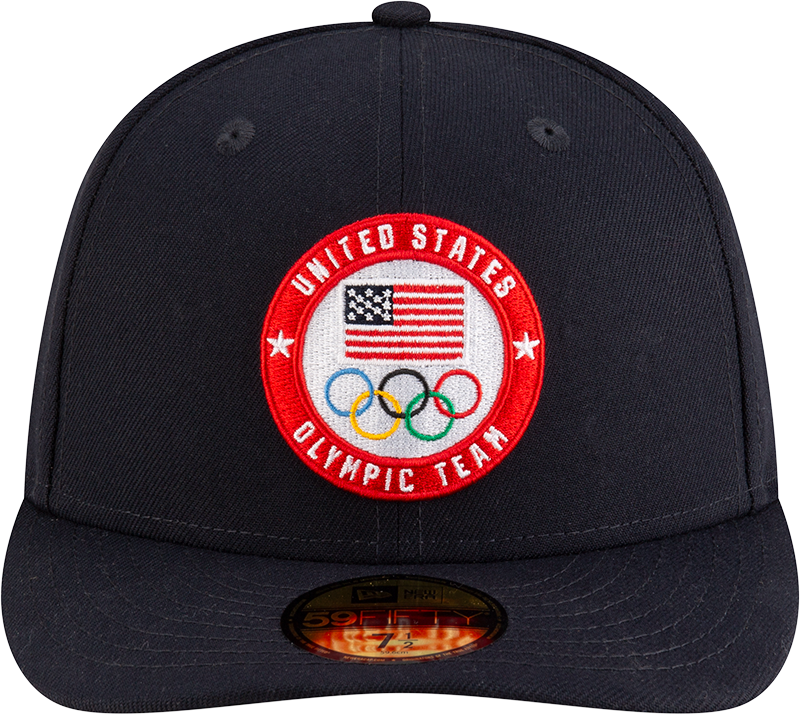 Team USA Olympics New Era Navy 59FIFTY Fitted Hat