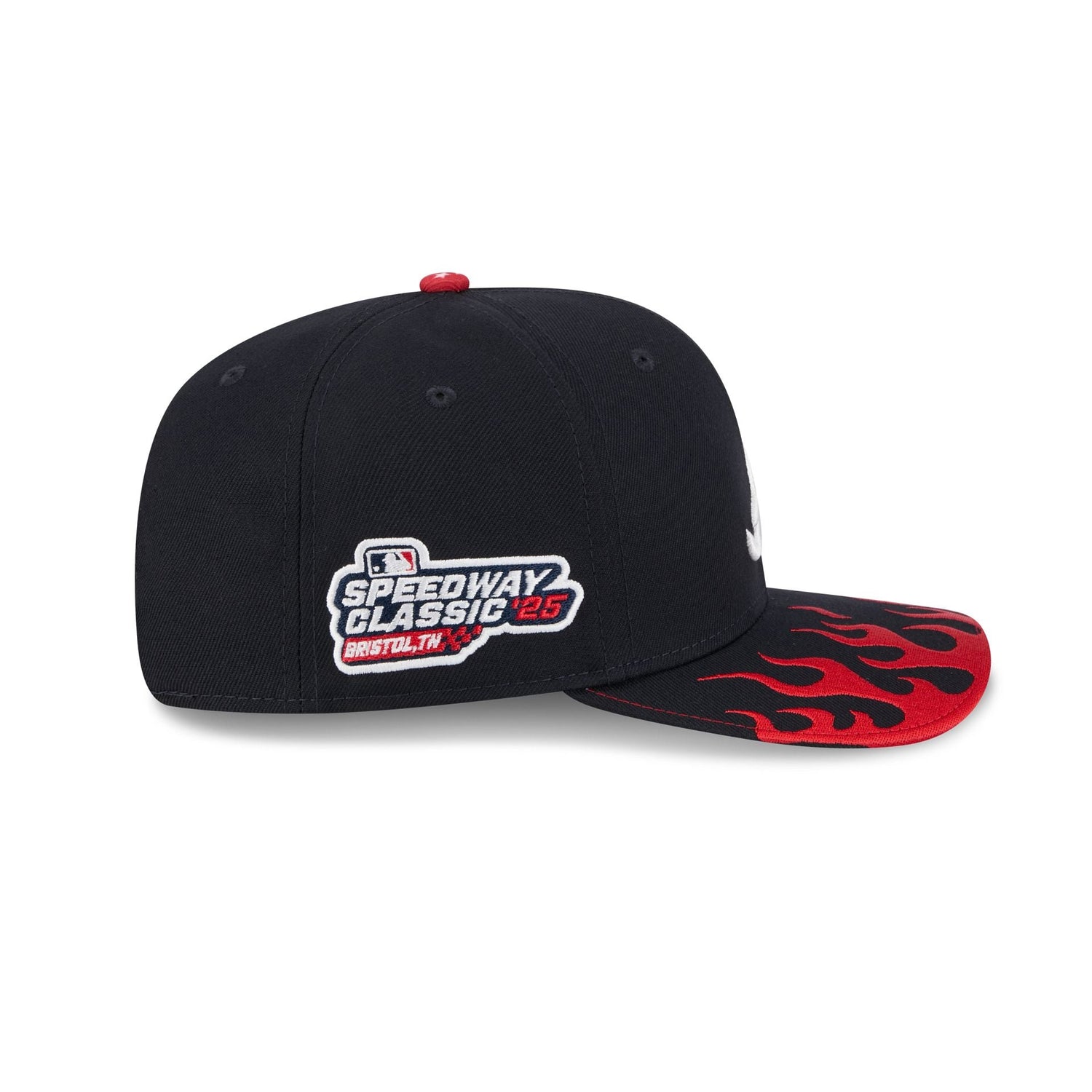 Atlanta Braves Speedway Classic 9SEVENTY Stretch-Snap Hat