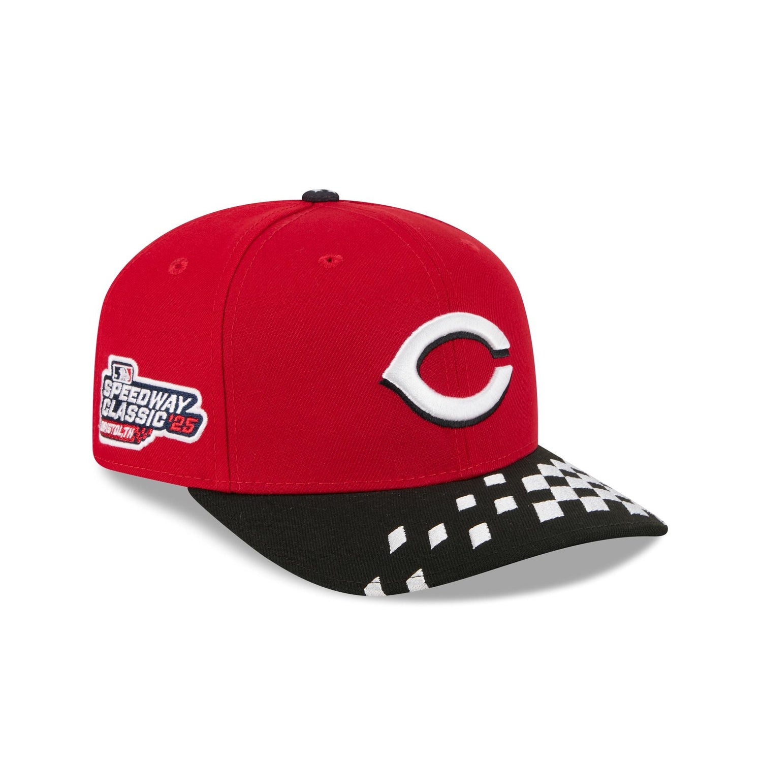 Cincinnati Reds Speedway Classic 9SEVENTY Stretch-Snap Hat