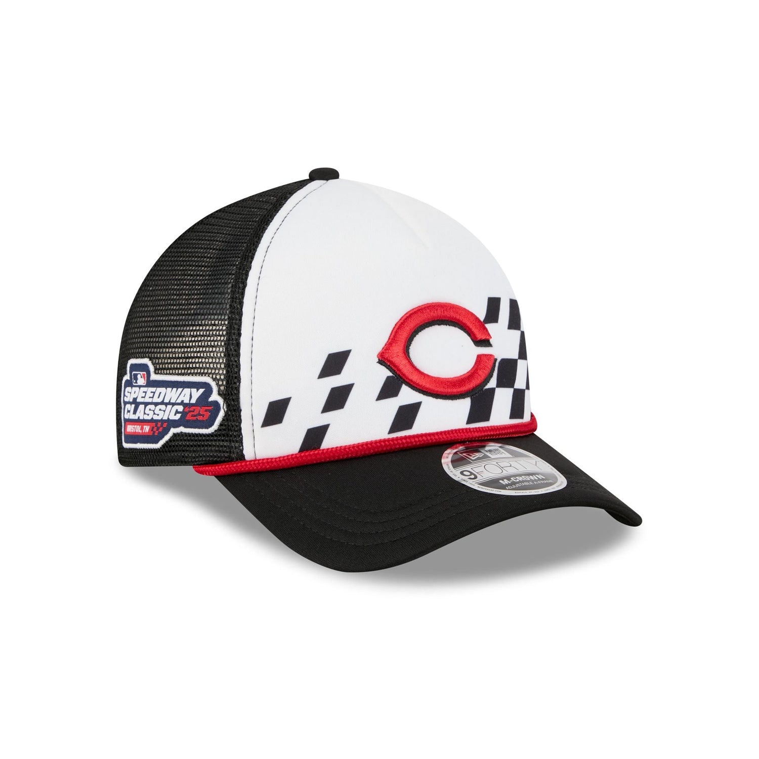 Cincinnati Reds Speedway Classic Fan Pack 9FORTY M-Crown A-Frame Trucker
