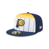 Indiana Pacers 2025 Tip-Off Split Panel 59FIFTY Fitted Hat