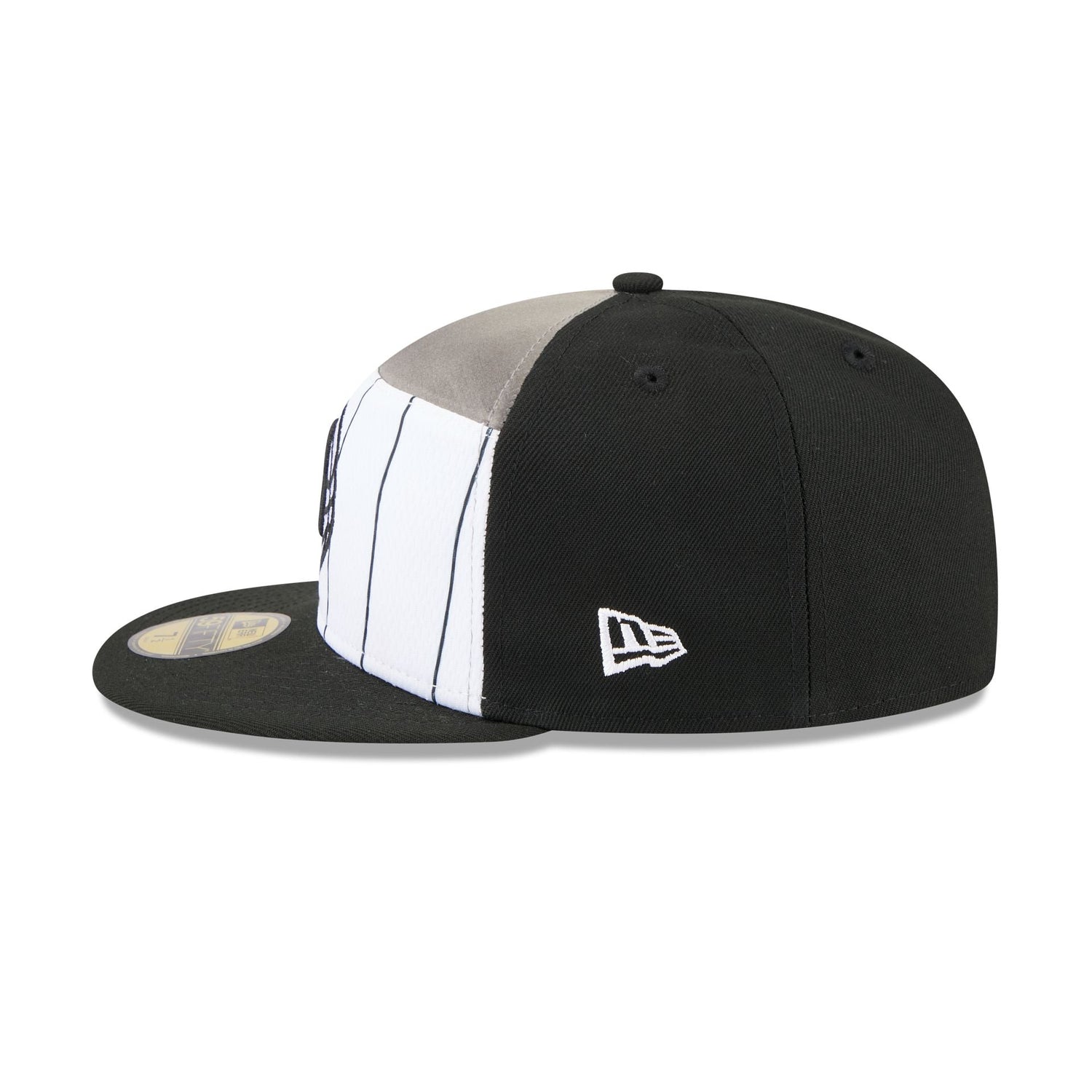 Brooklyn Nets 2025 Tip-Off Split Panel 59FIFTY Fitted Hat