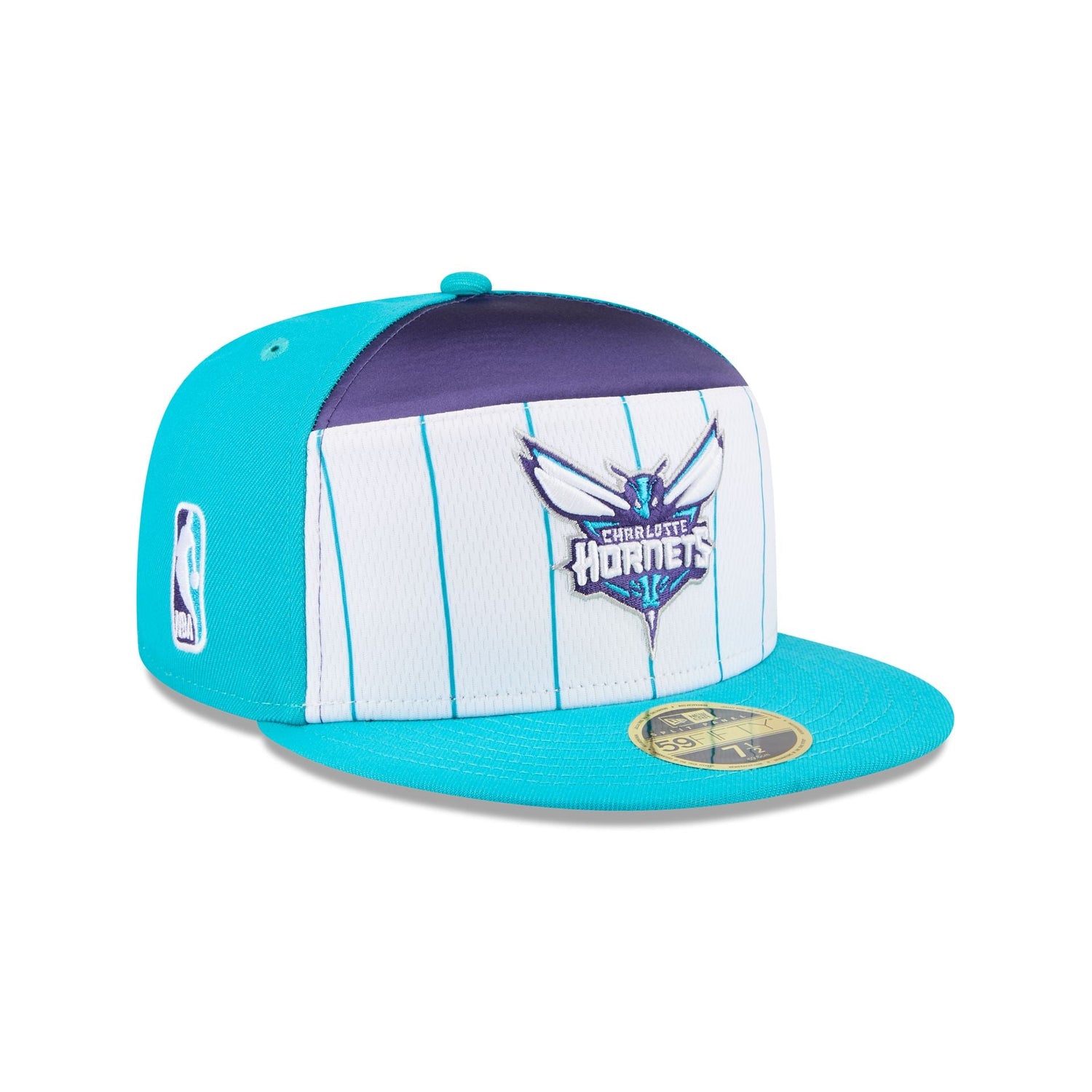 Charlotte Hornets 2025 Tip-Off Split Panel 59FIFTY Fitted Hat