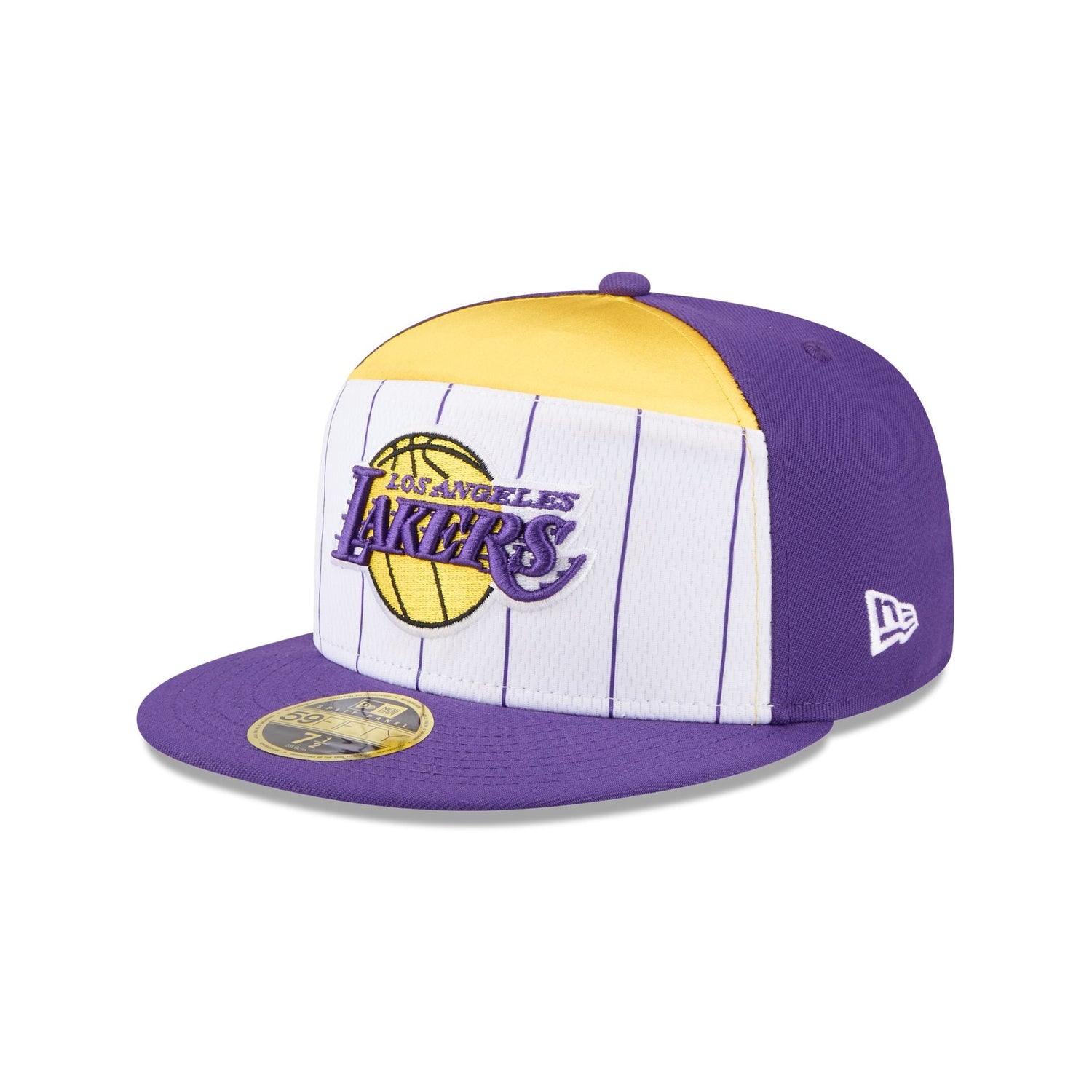 Los Angeles Lakers 2025 Tip-Off Split Panel 59FIFTY Fitted Hat