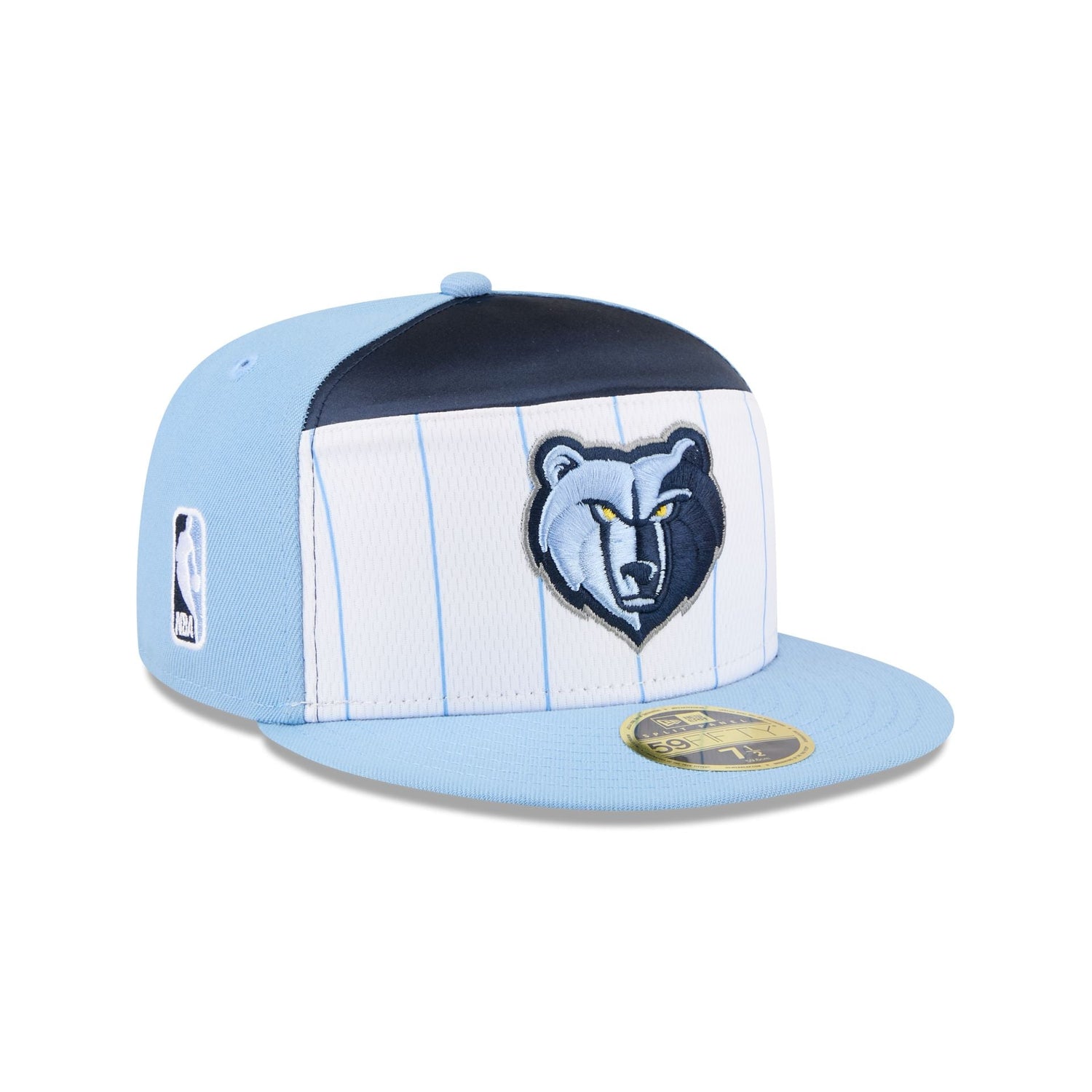 Memphis Grizzlies 2025 Tip-Off Split Panel 59FIFTY Fitted Hat