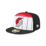 Portland Trail Blazers 2025 Tip-Off Split Panel 59FIFTY Fitted Hat