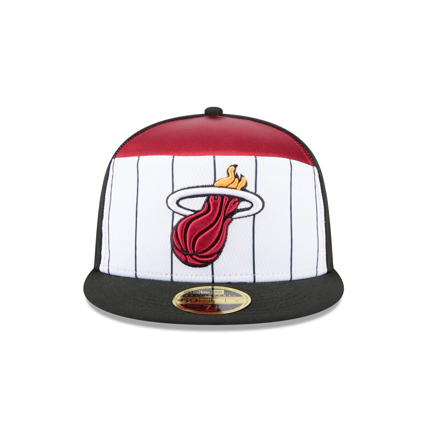 Miami Heat 2025 Tip-Off Split Panel 59FIFTY Fitted Hat