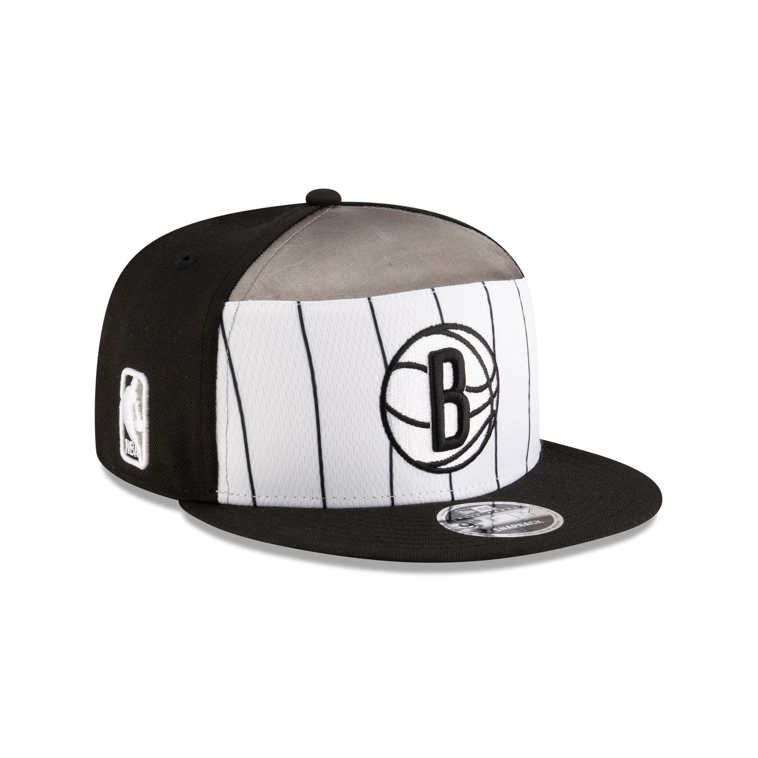 Brooklyn Nets 2025 Tip-Off Split Panel 9FIFTY Snapback Hat