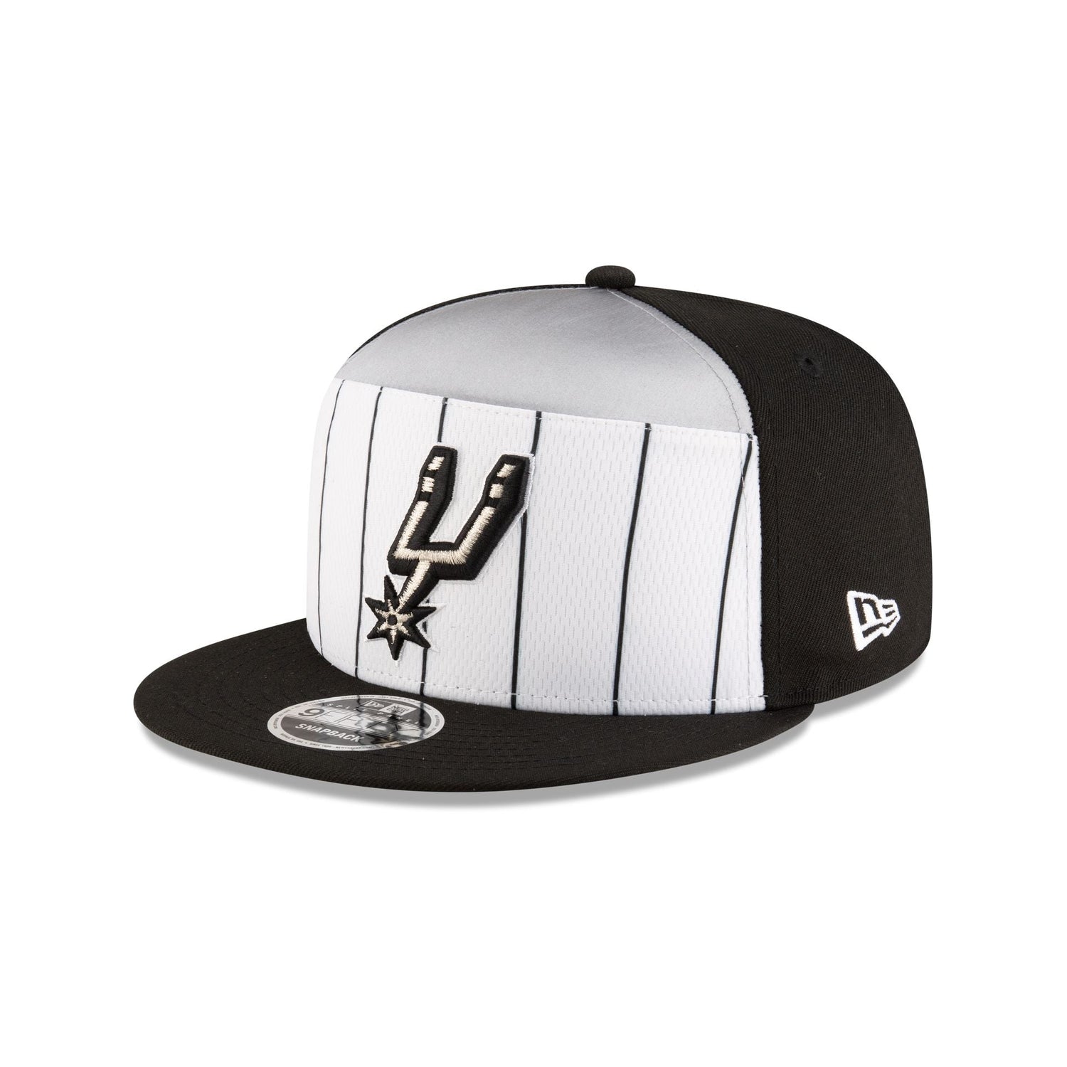 San Antonio Spurs 2025 Tip-Off Split Panel 9FIFTY Snapback Hat