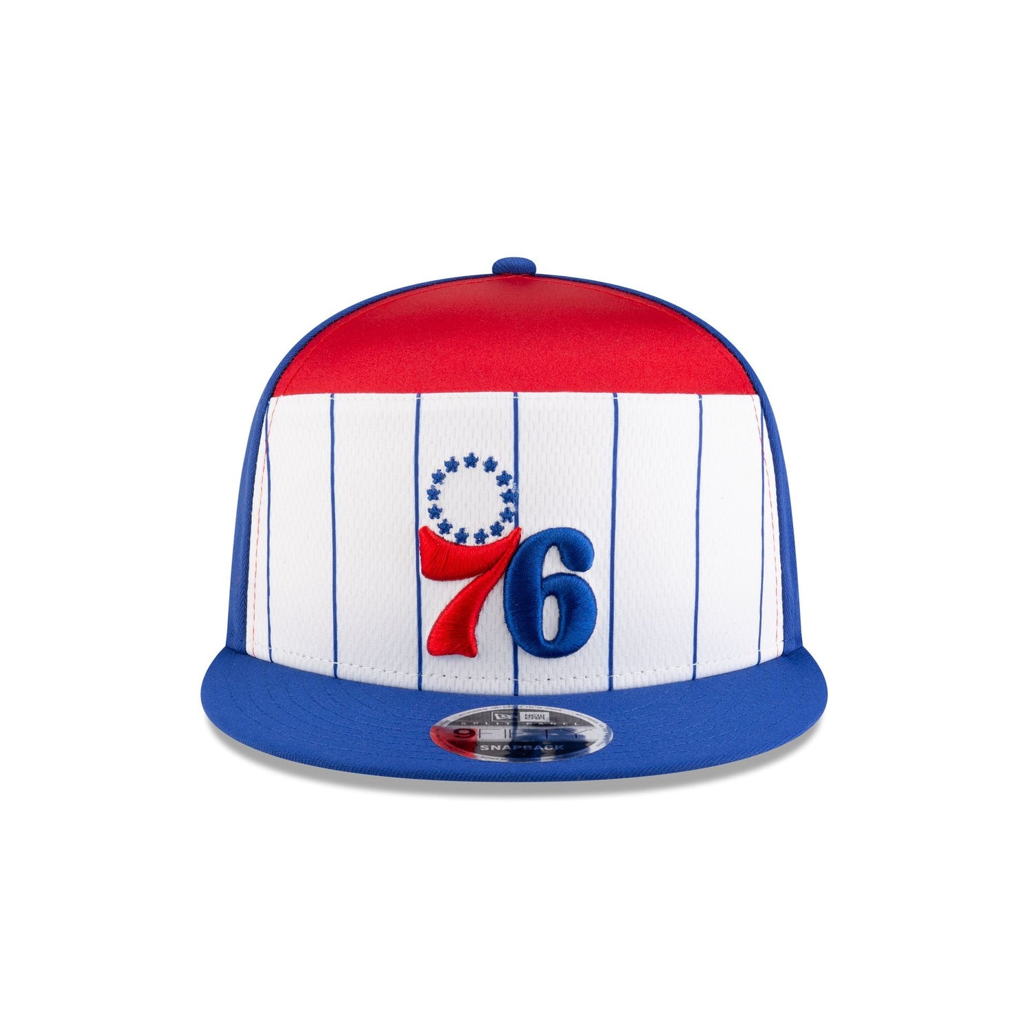 Philadelphia 76ers 2025 Tip-Off Split Panel 9FIFTY Snapback Hat
