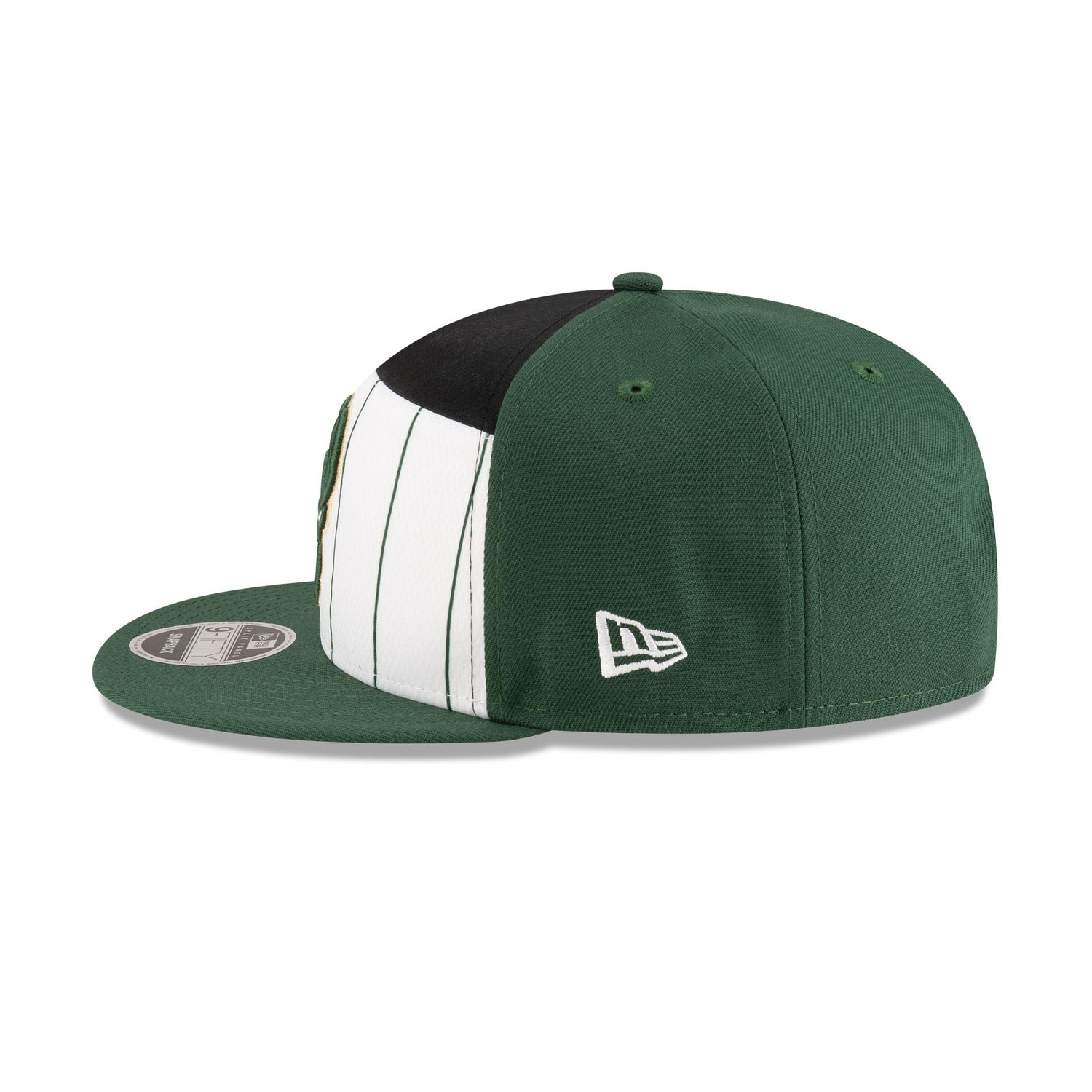 Milwaukee Bucks 2025 Tip-Off Split Panel 9FIFTY Snapback Hat