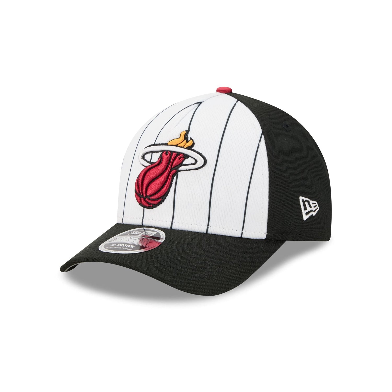 Miami Heat 2025 Tip-Off 9FORTY M-Crown A-Frame Snapback Hat