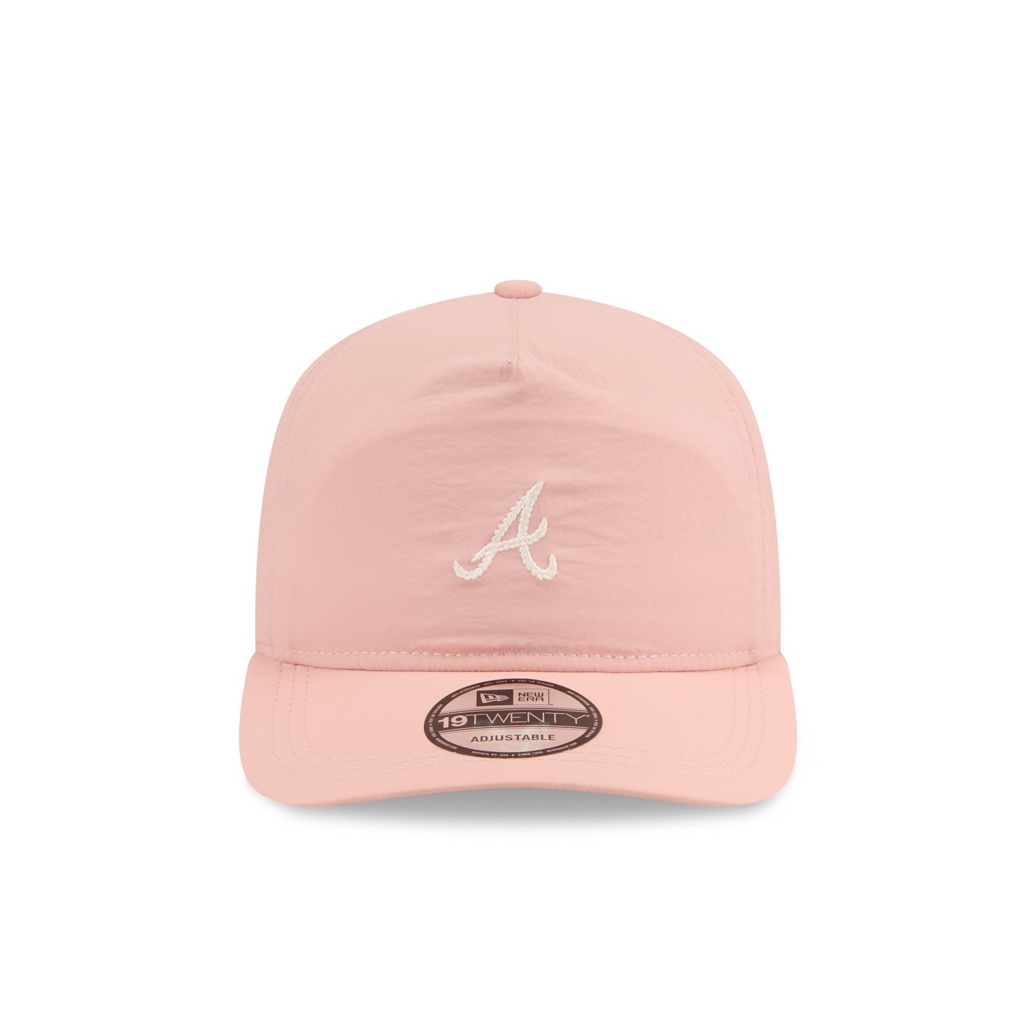 Atlanta Braves Blush Crinkle 19TWENTY Adjustable Hat