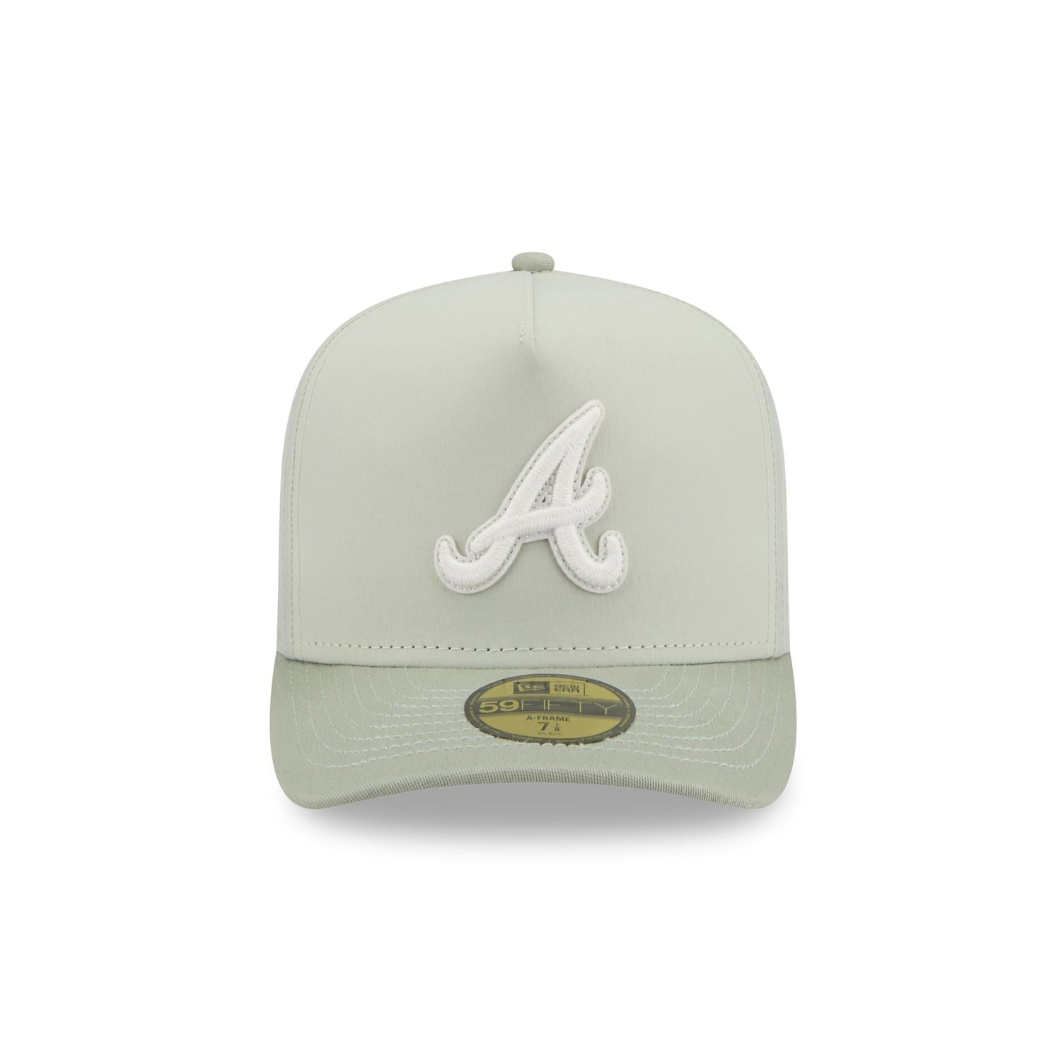 Atlanta Braves Crinkle 59FIFTY A-Frame Fitted Hat