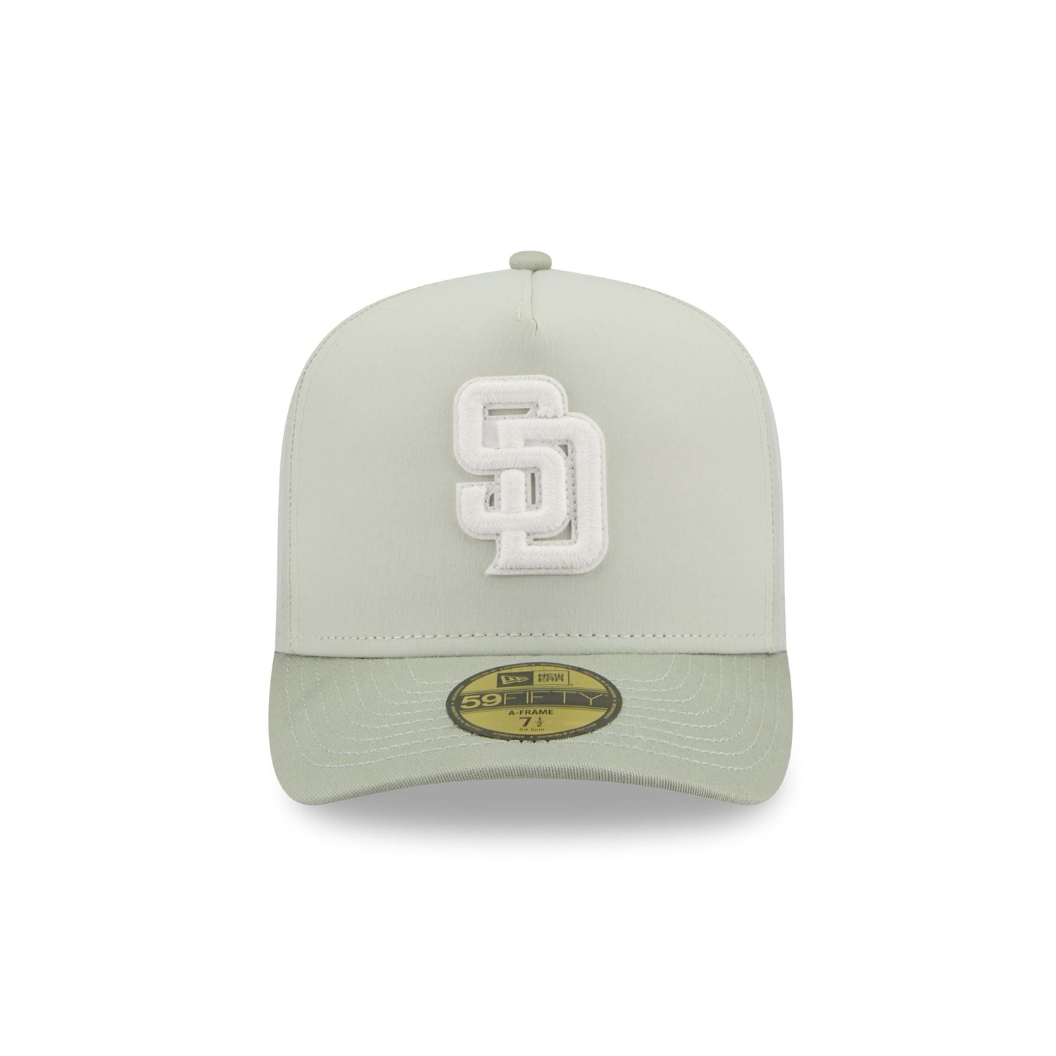 San Diego Padres Crinkle 59FIFTY A-Frame Fitted Hat