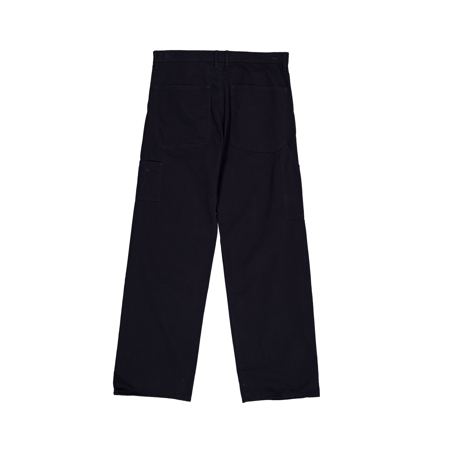 New Era Branded Brushed Cotton Navy Carpenter Pants