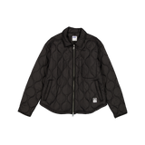 New Era Branded Quilted Captain Black Shacket