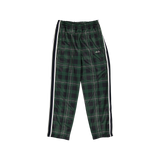 New Era Branded Plaid Navy Track Pants