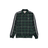 New Era Branded Plaid Navy Track Jacket