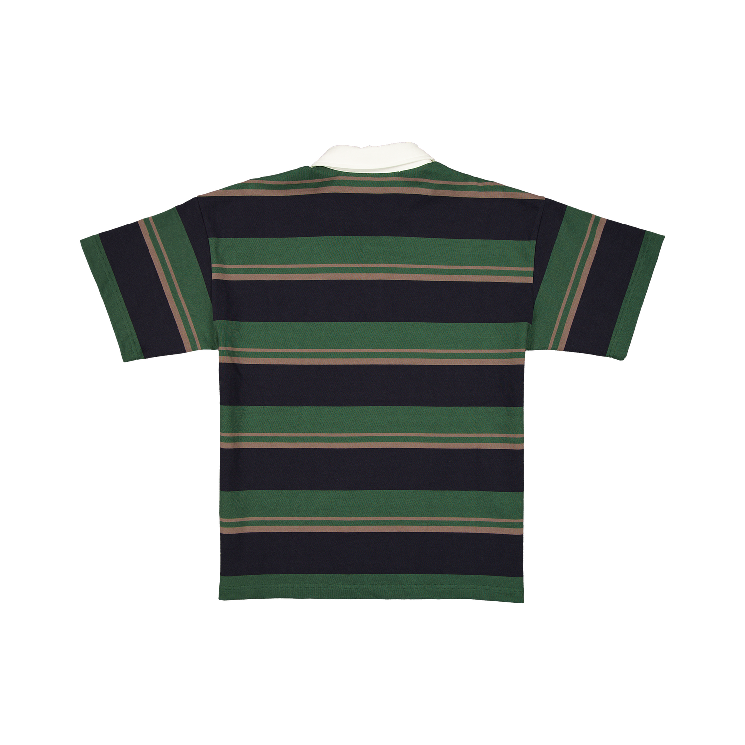 New Era Branded Yarn Dyed Cilantro Green Rugby Shirt