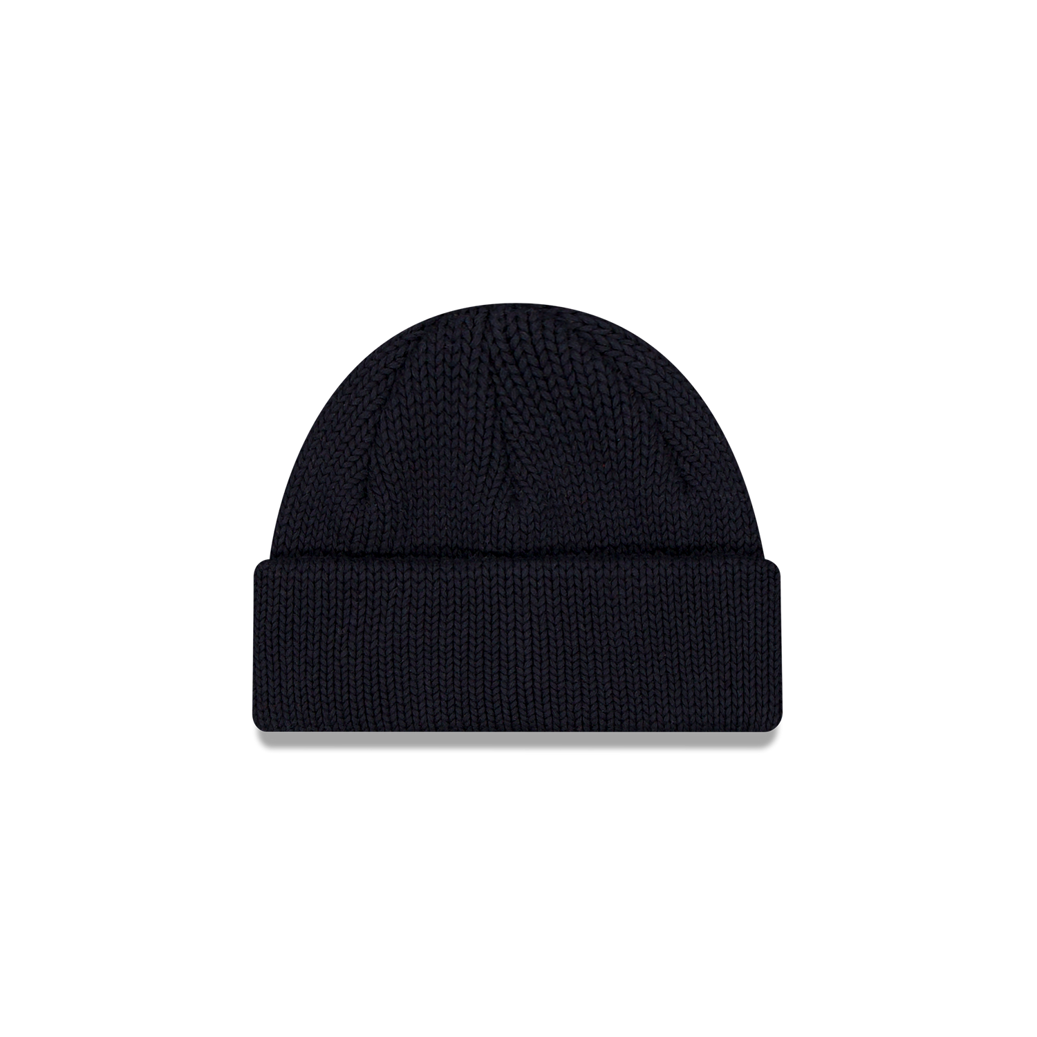 New Era Branded Navy Short Knit Beanie Hat