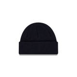 New Era Branded Navy Short Knit Beanie Hat