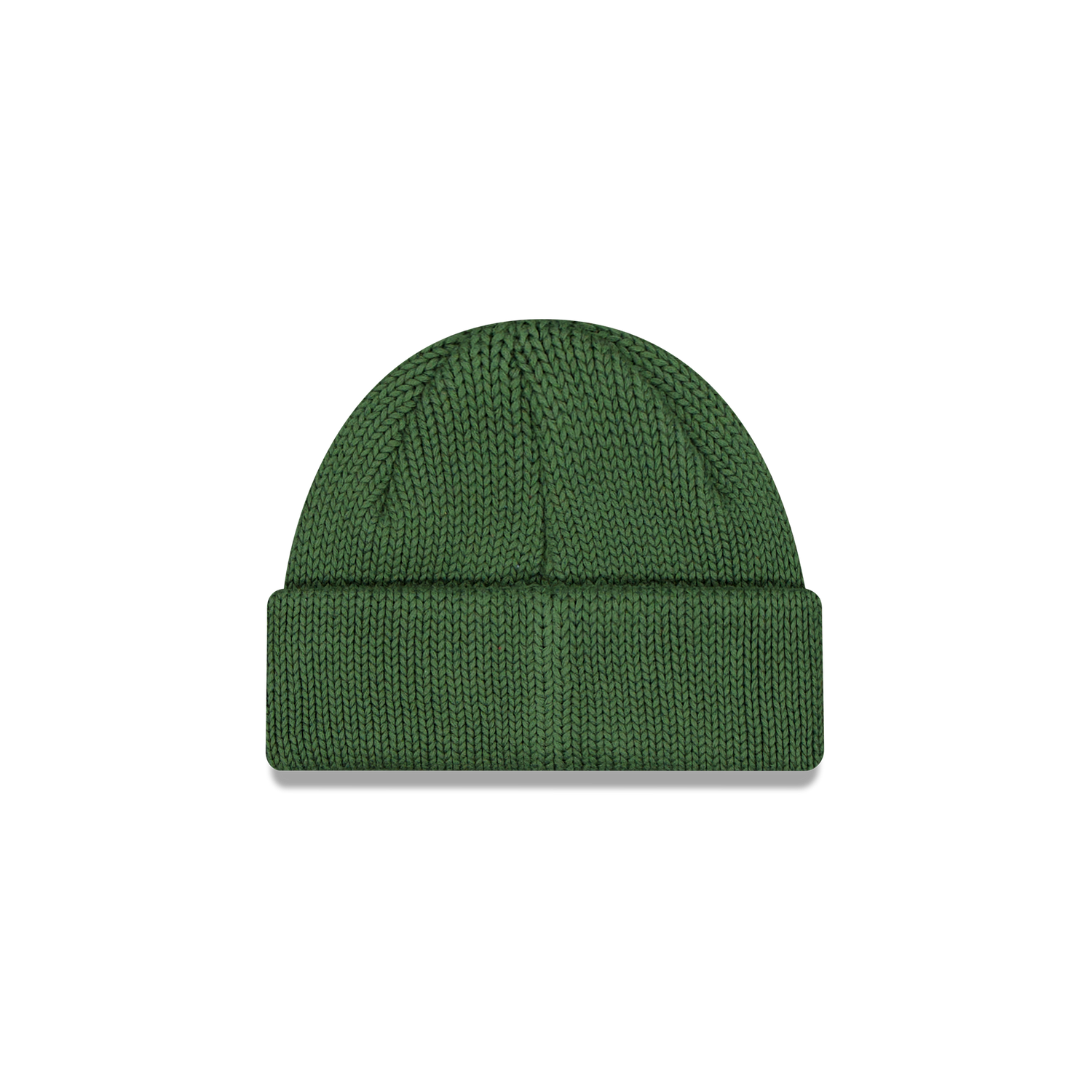New Era Branded Cilantro Green Short Knit Beanie Hat