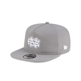 New Era Branded Gray Skeletal 9FIFTY A-Frame Snapback Hat