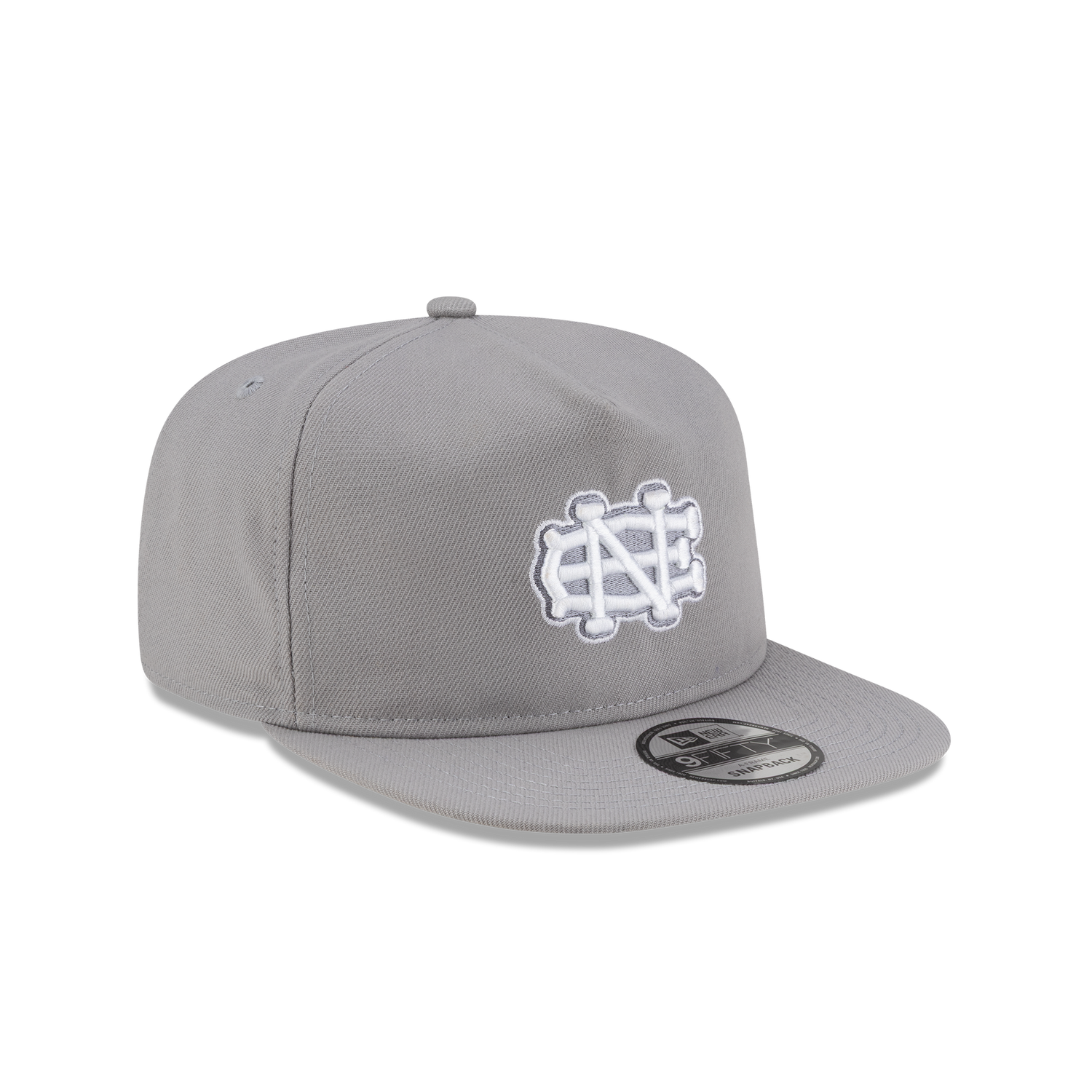 New Era Branded Gray Skeletal 9FIFTY A-Frame Snapback Hat