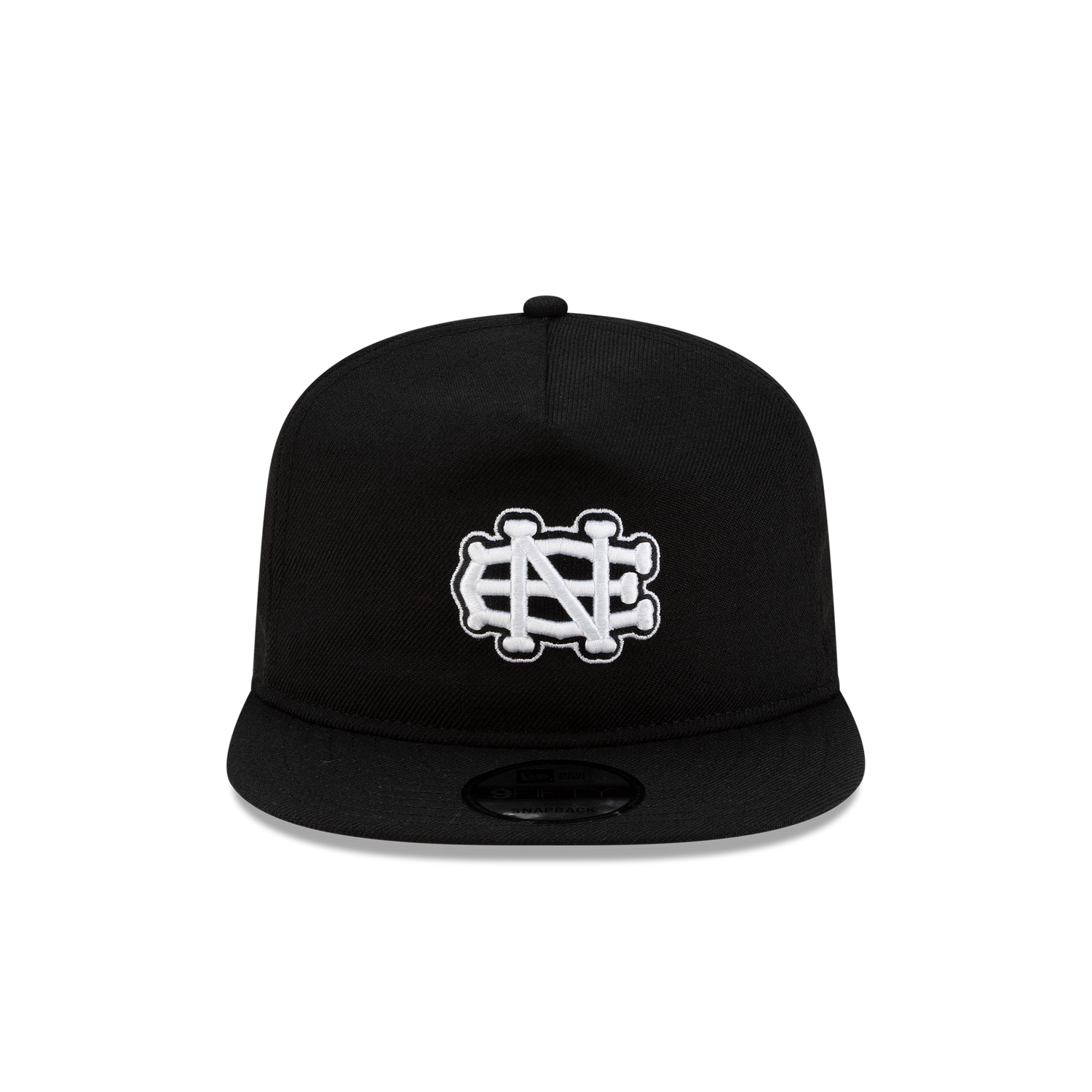 New Era Branded Black Skeletal 9FIFTY A-Frame Snapback Hat