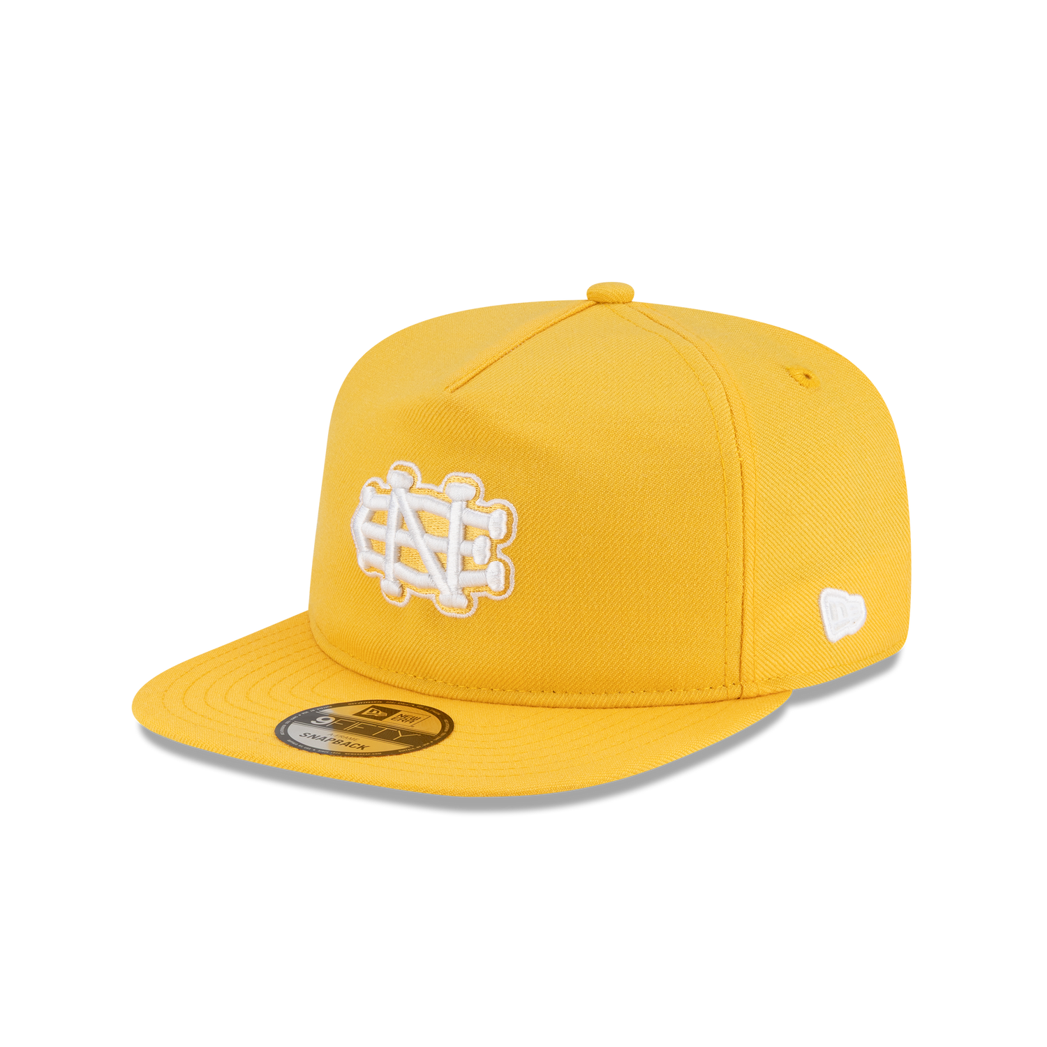 New Era Branded A Gold Skeletal 9FIFTY A-Frame Snapback Hat
