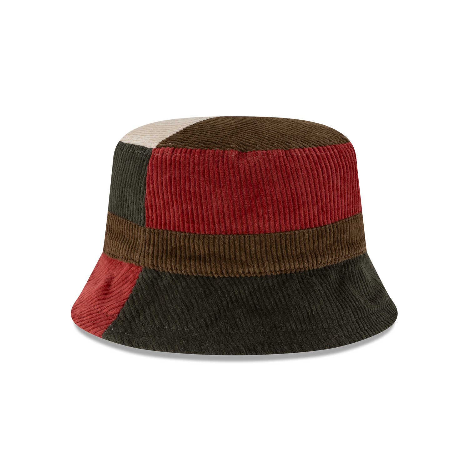 New Era Branded Corduroy Pieced Bucket Hat