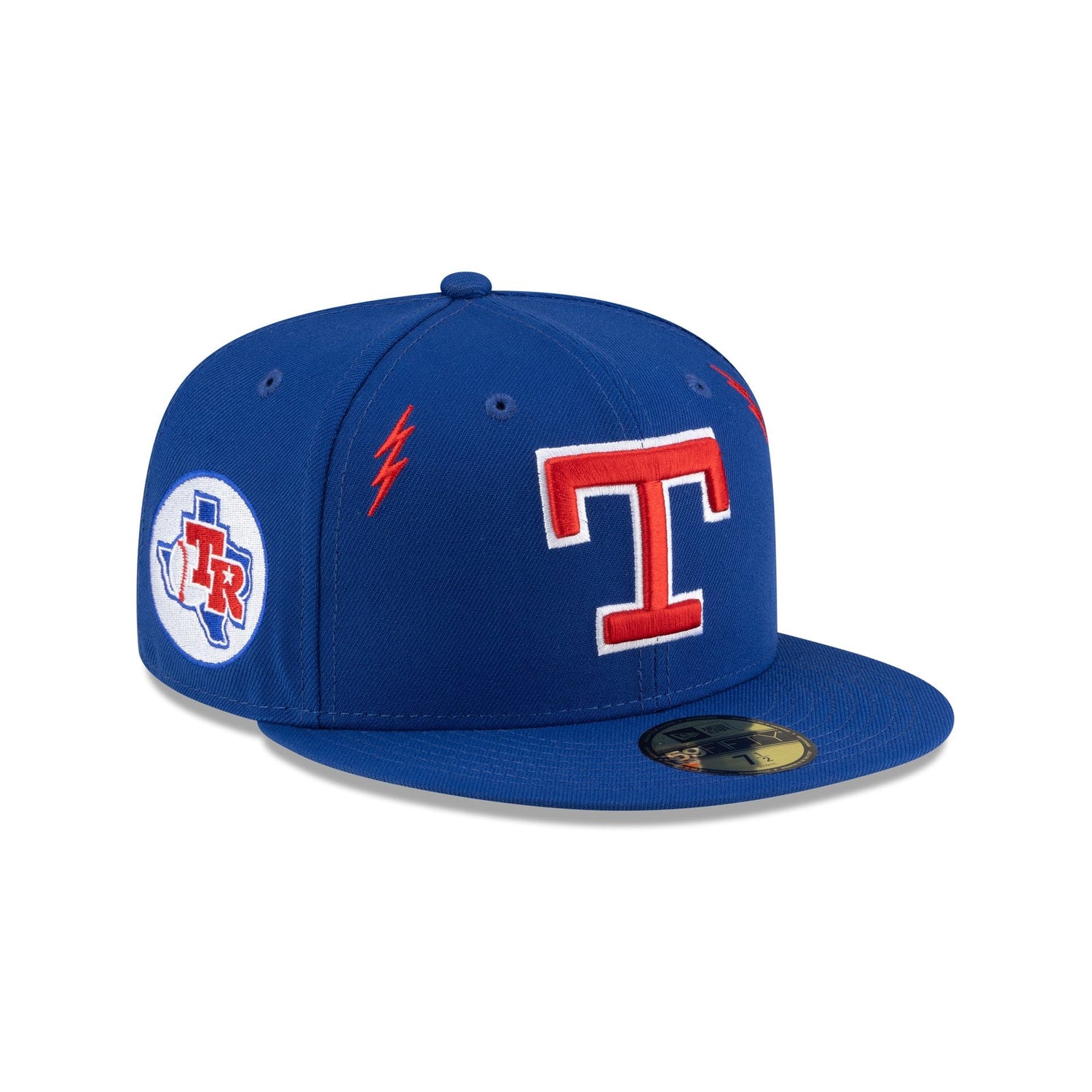 Diet Starts Monday x Texas Rangers Lightening Bolts 59FIFTY Fitted Hat