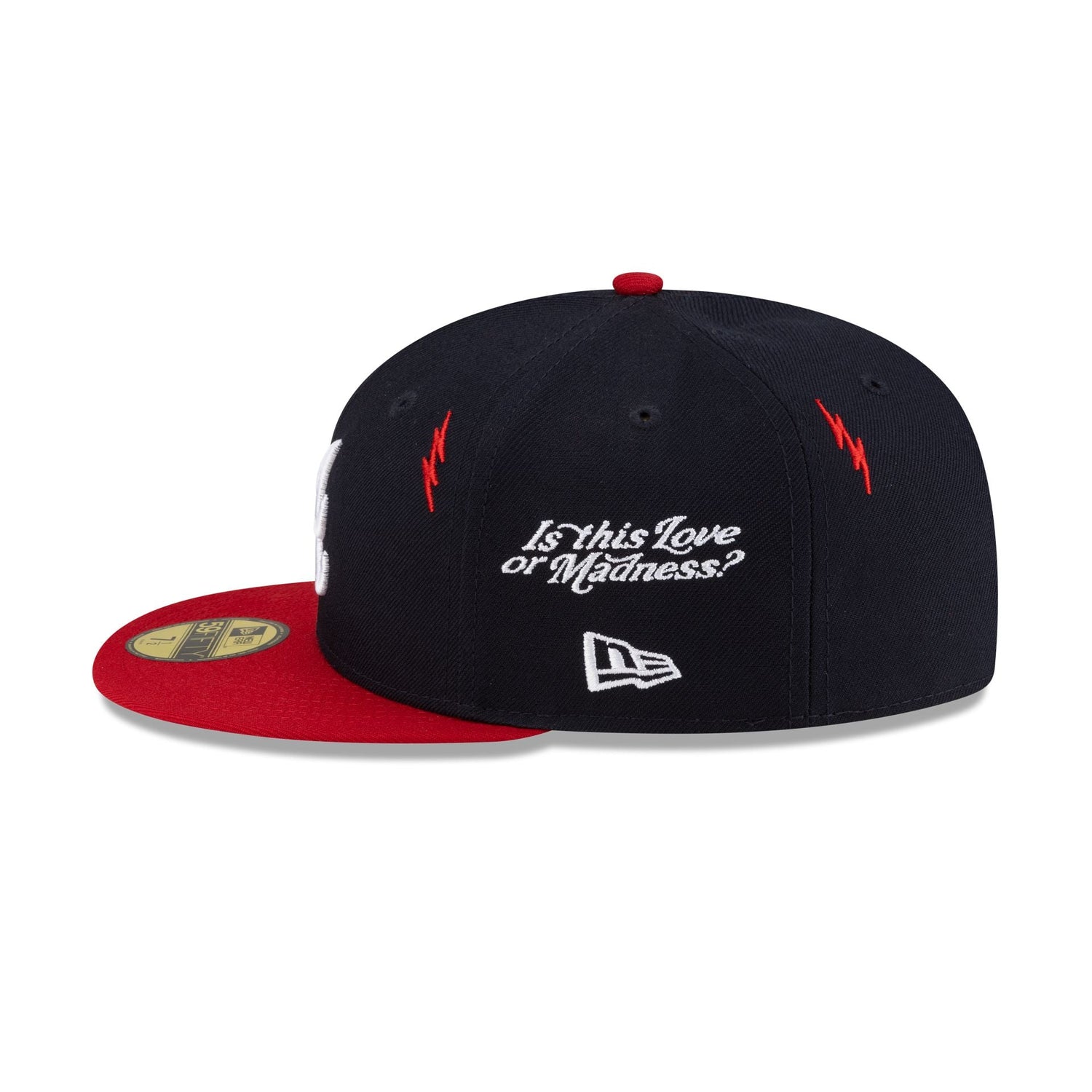 Diet Starts Monday x Atlanta Braves Lightening Bolts 59FIFTY Fitted Hat